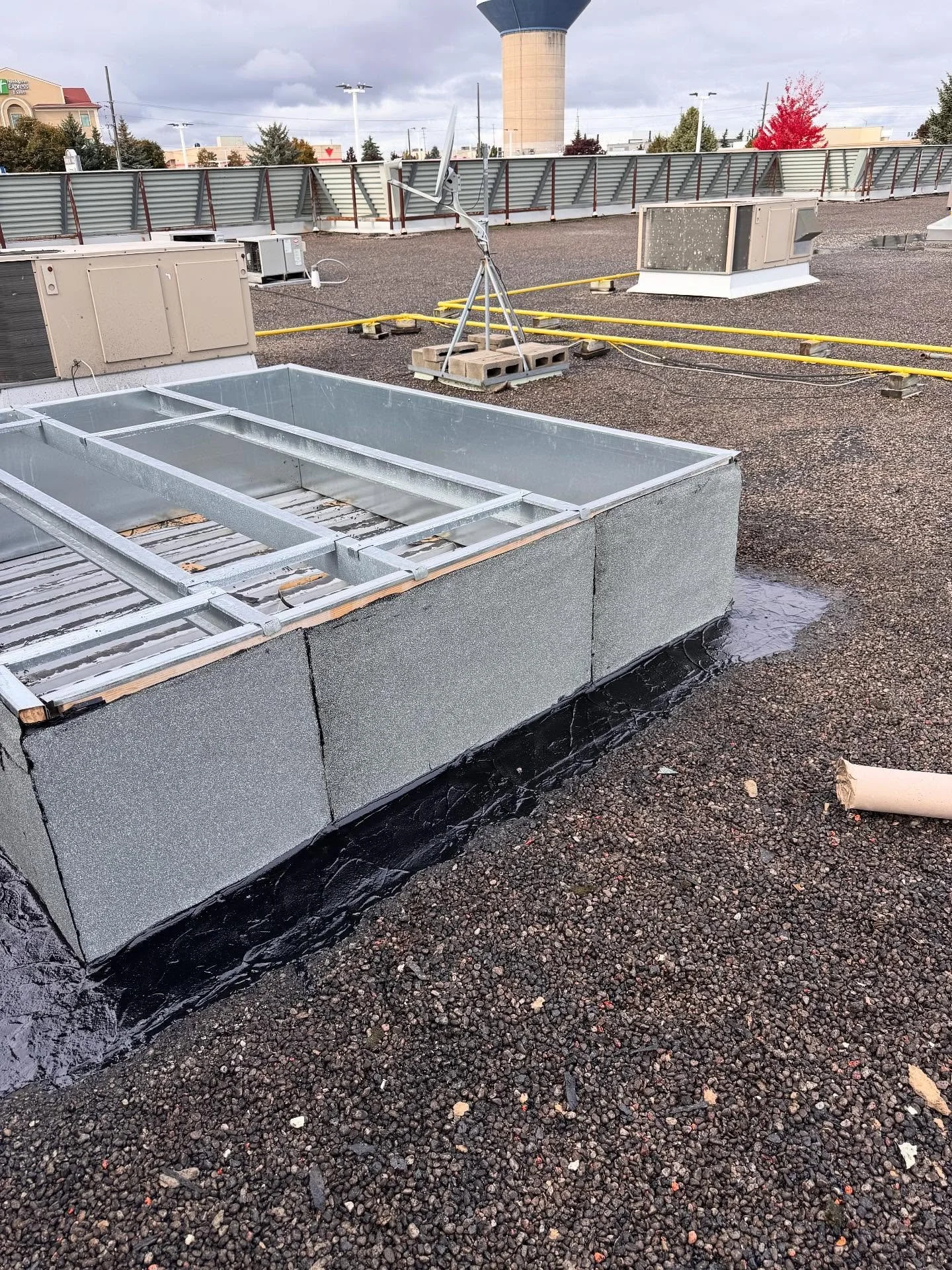 Curb and cone installs, call before the snow for your last minute service needs!