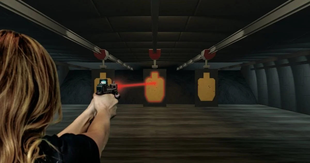 Simulator Training. Shoot-No-Shoot