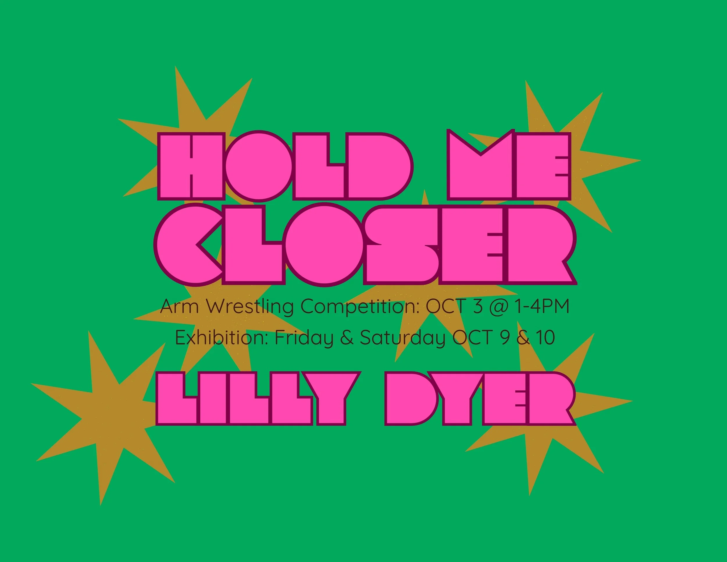 Hold Me Closer: Arm Wrestling Competition: ALL GENDERS, BODIES, & SKILLS