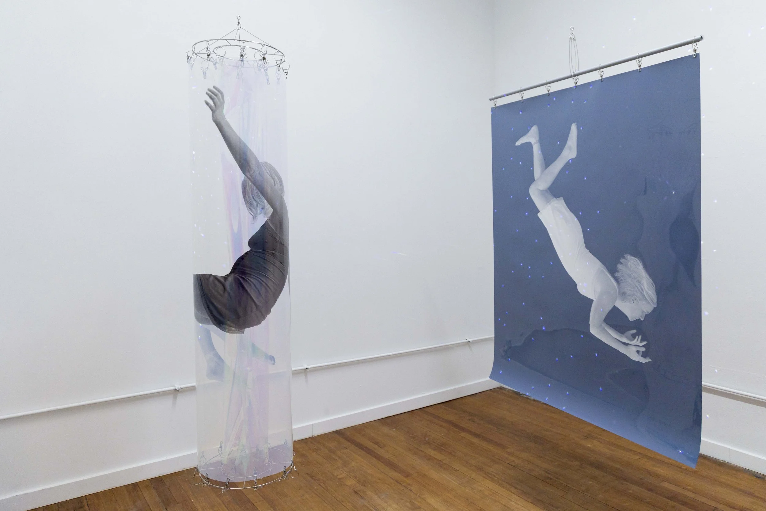 Installation image of  tara Bogart: the space between . Image by Abi Grace Logsdon.