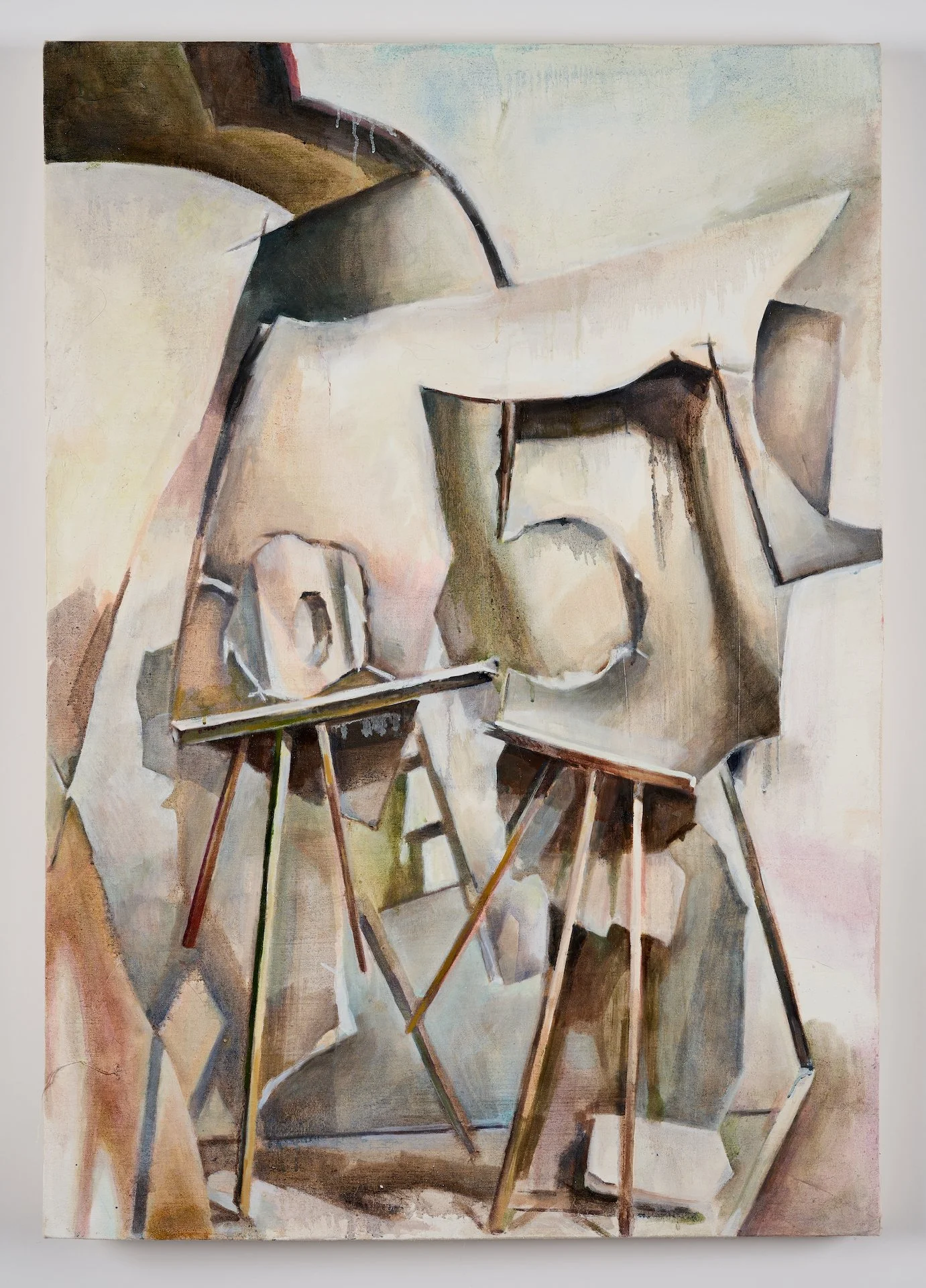 Lillian Supanich  Weeping Woman XII , 2025 Oil on canvas 40 x 28 inches