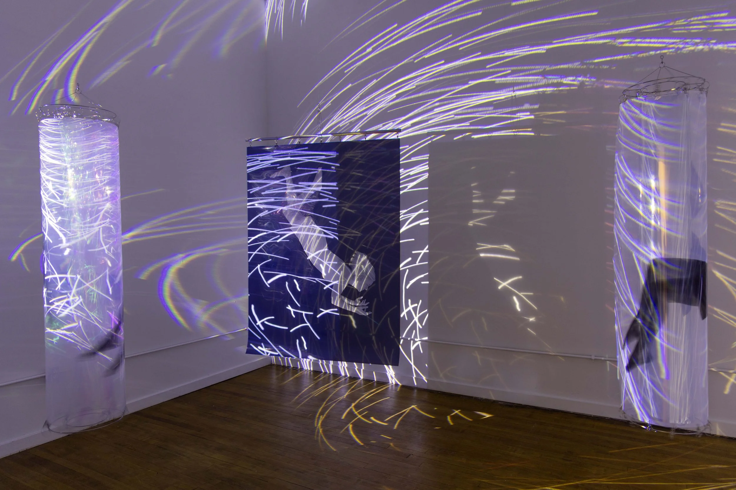 Installation image of  tara Bogart: the space between . Image by Abi Grace Logsdon.