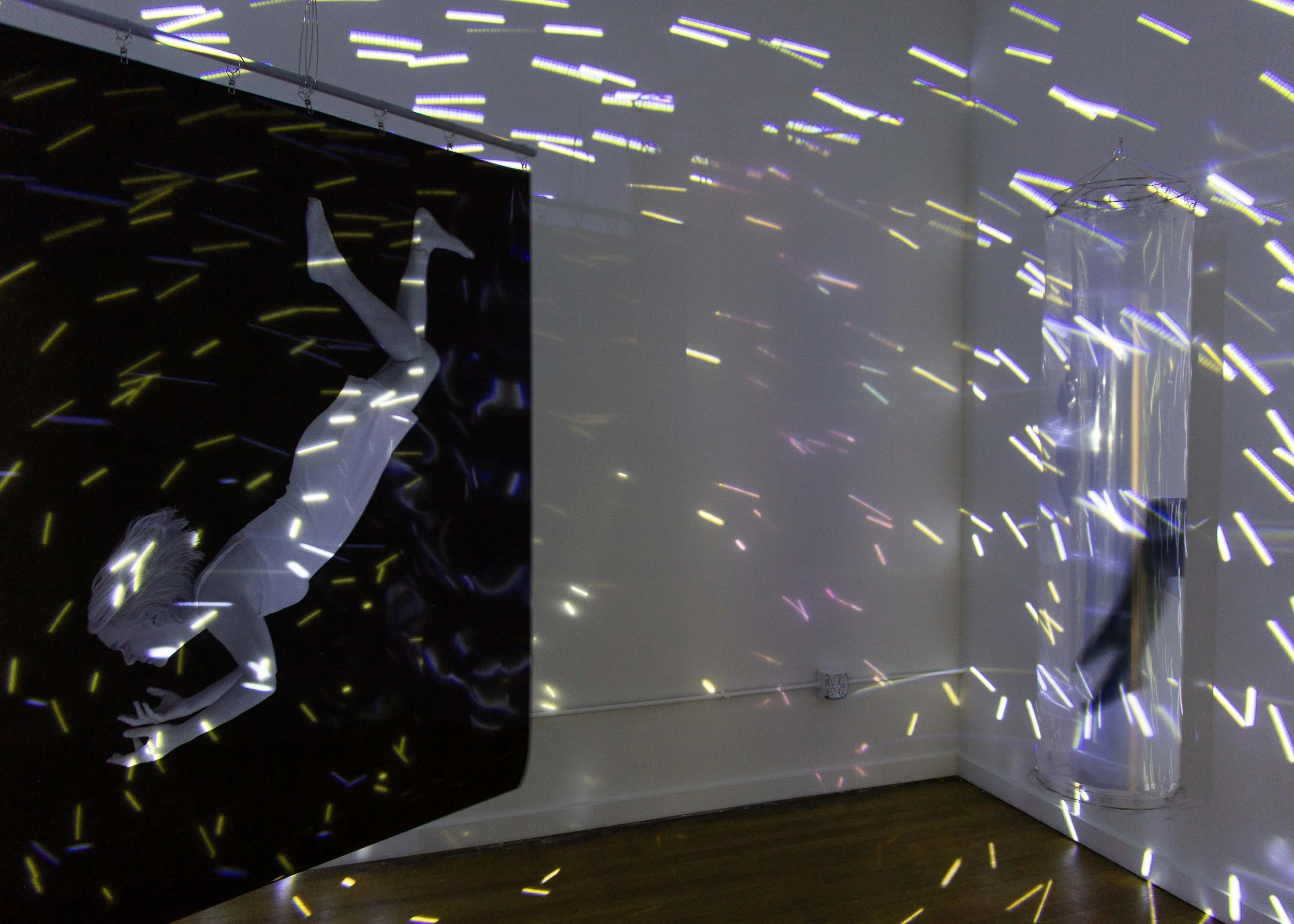 Installation image of  tara Bogart: the space between . Image by Abi Grace Logsdon.
