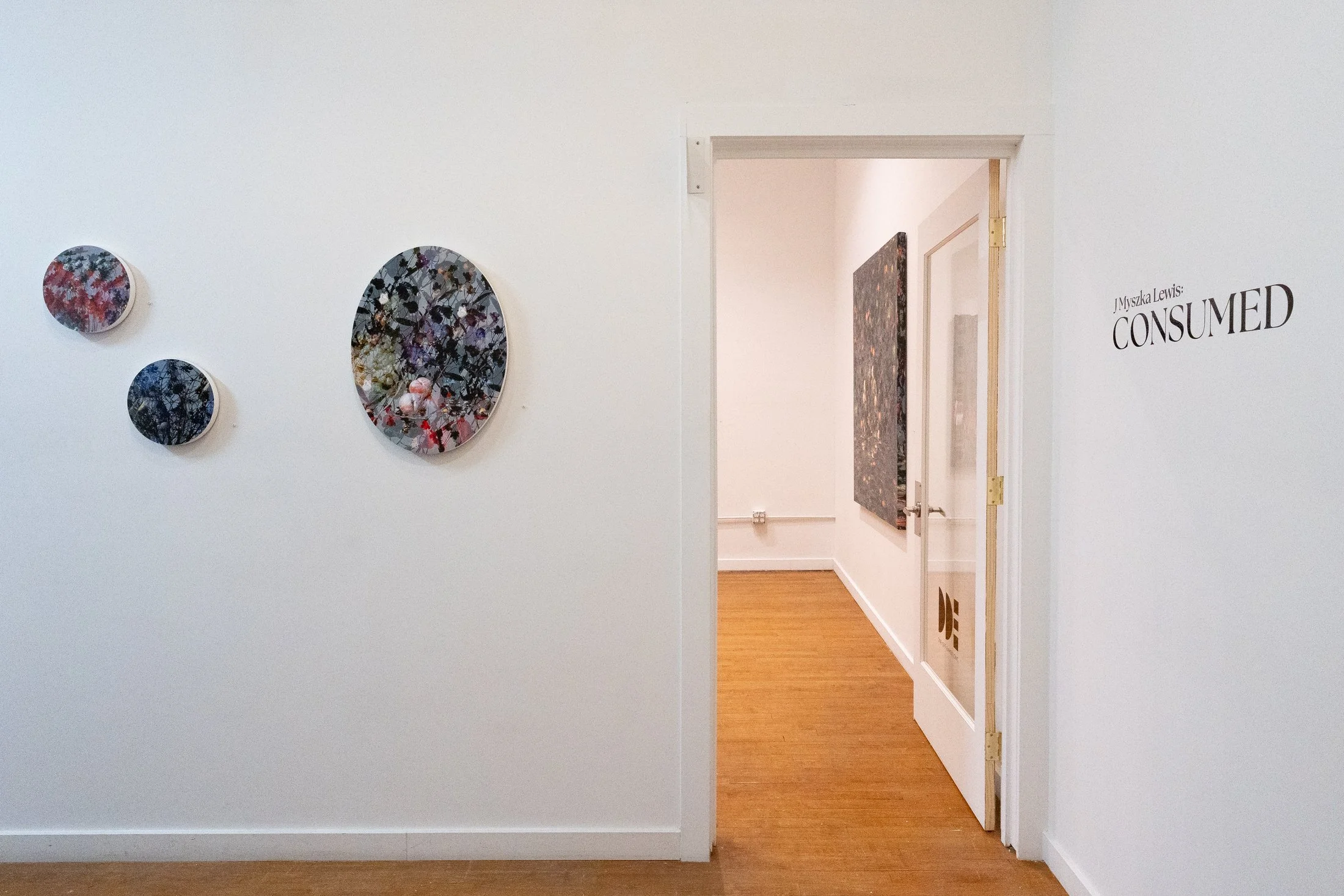 Installation image of  J Myszka Lewis: CONSUMED  by Daniel McCullough.