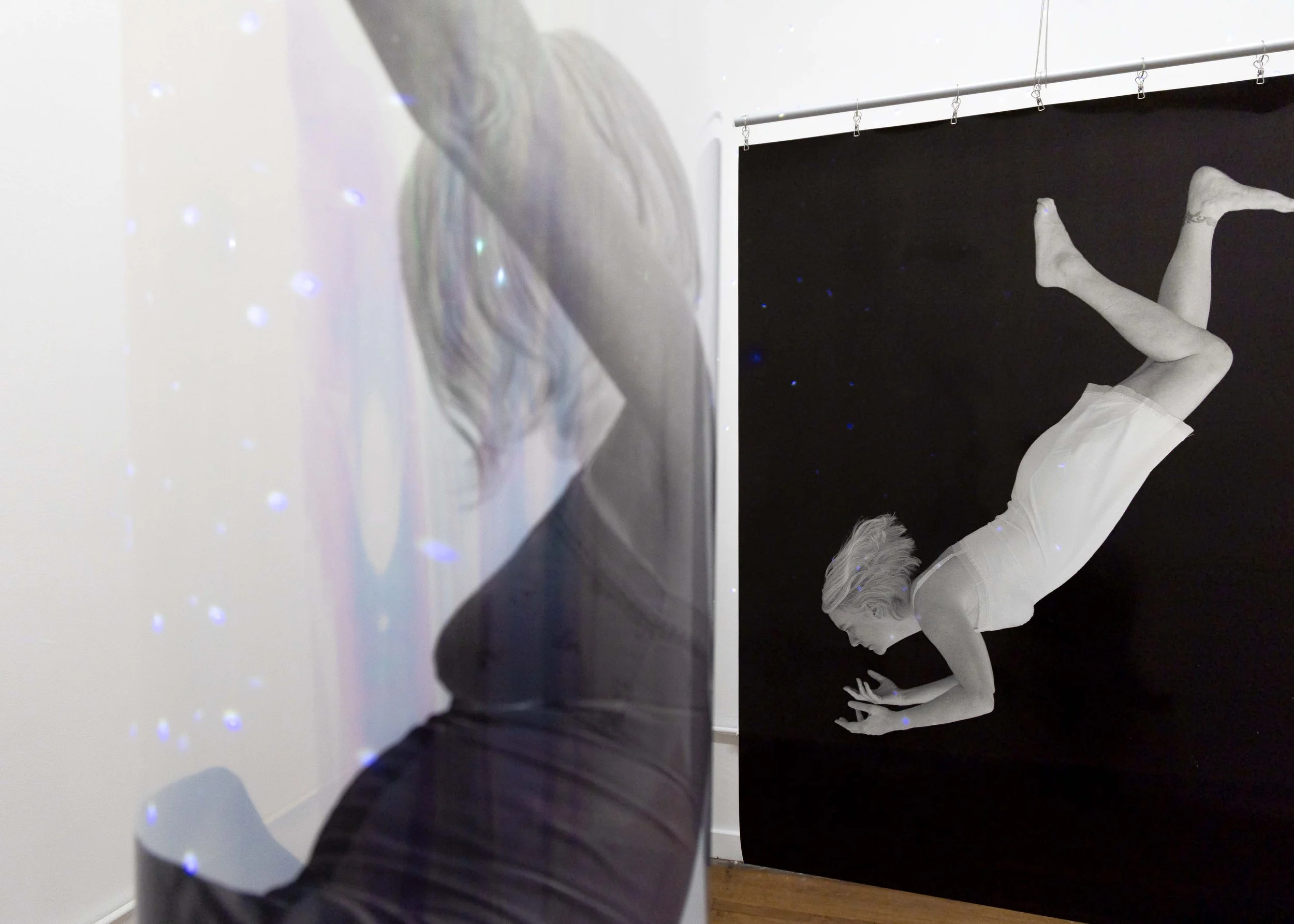 Installation image of  tara Bogart: the space between . Image by Abi Grace Logsdon.