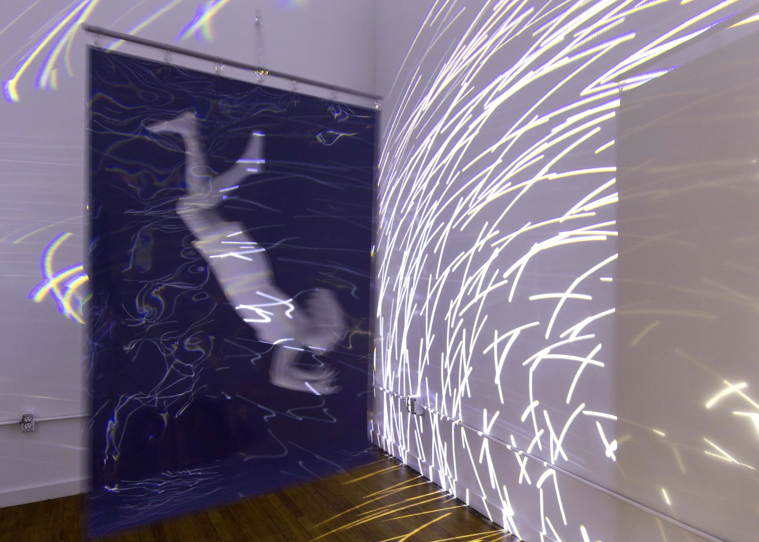 Installation image of  tara Bogart: the space between . Image by Abi Grace Logsdon.