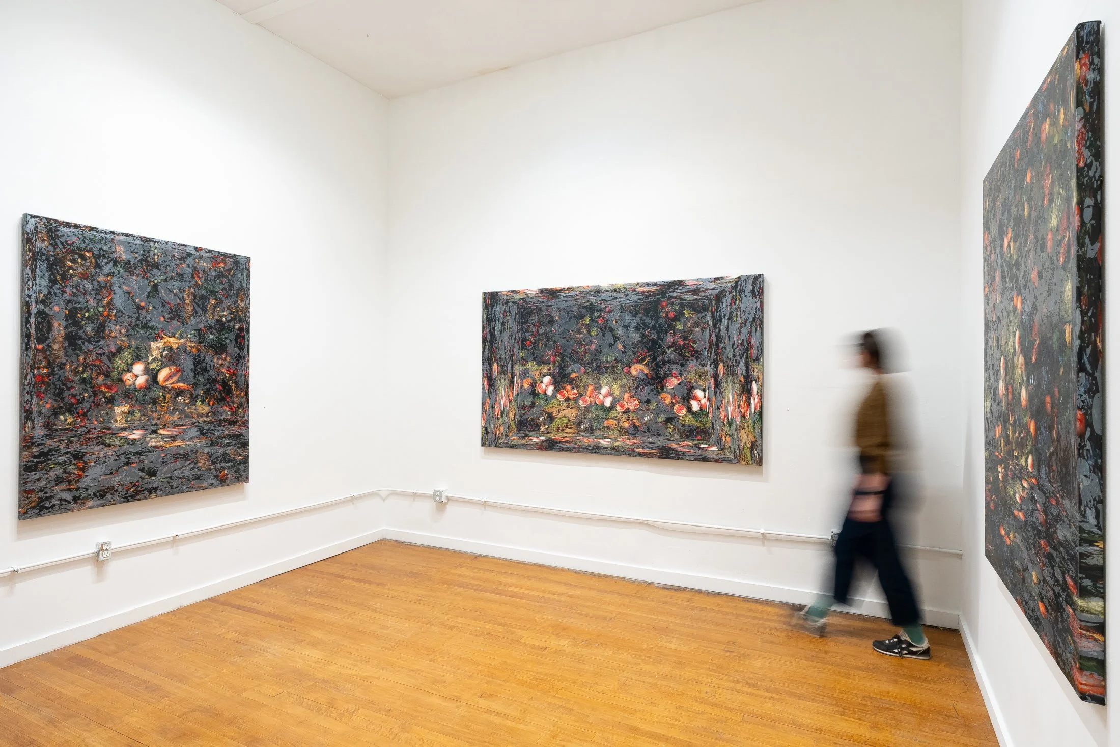 Installation image of  J Myszka Lewis: CONSUMED  by Daniel McCullough.