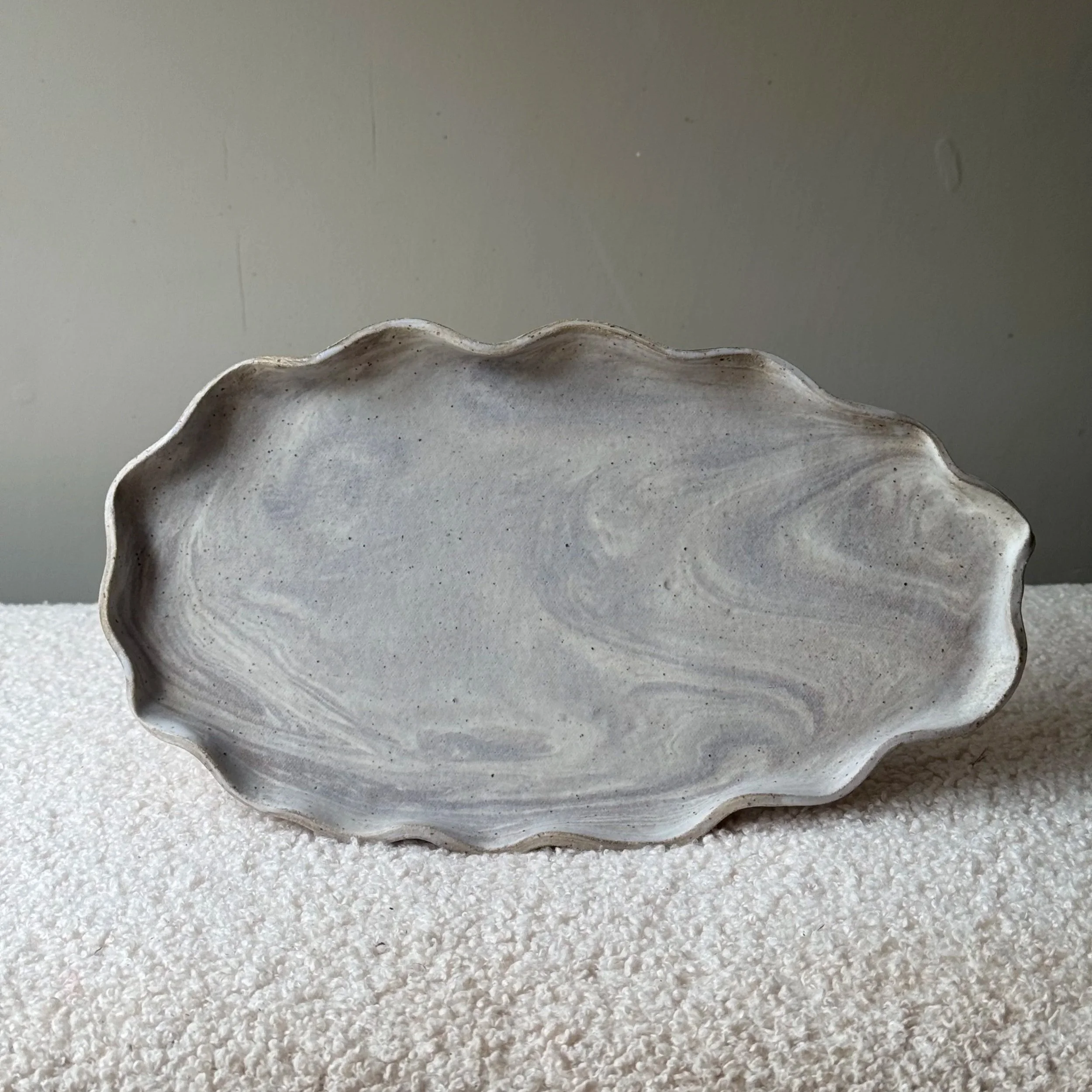 Sandstone Nerikomi - Serving Dish M