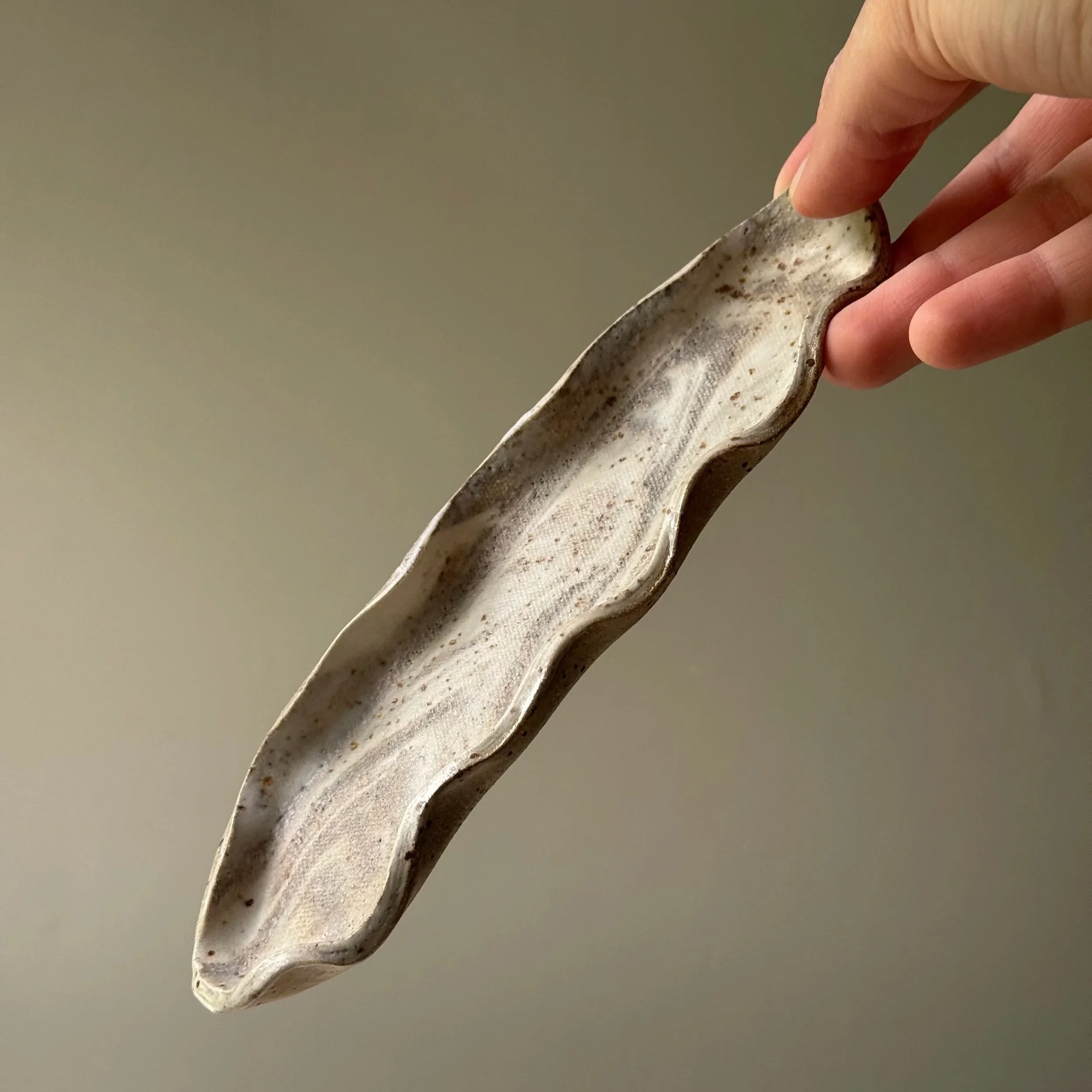 Sandstone Nerikomi - Nibble Plate S