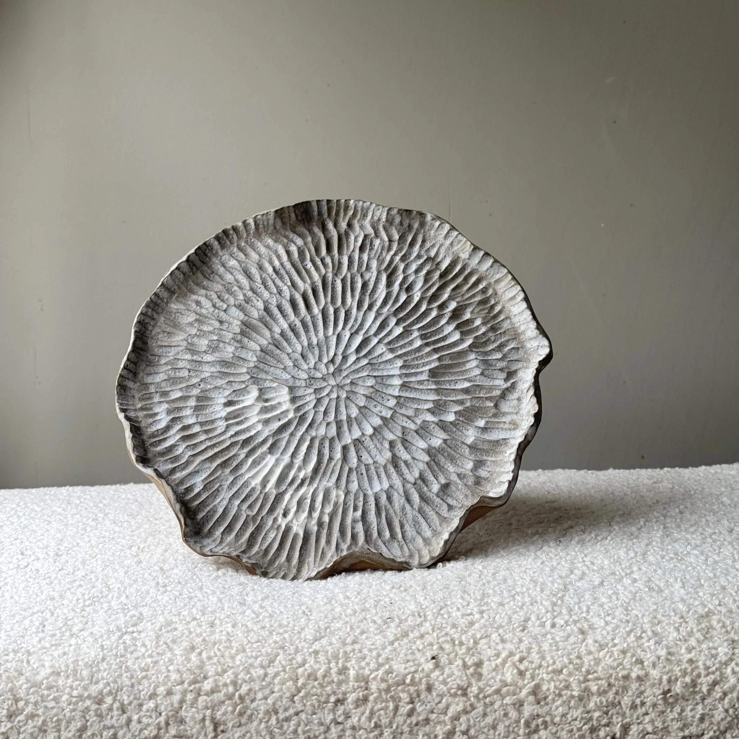Sandstone - Carved Large Plate