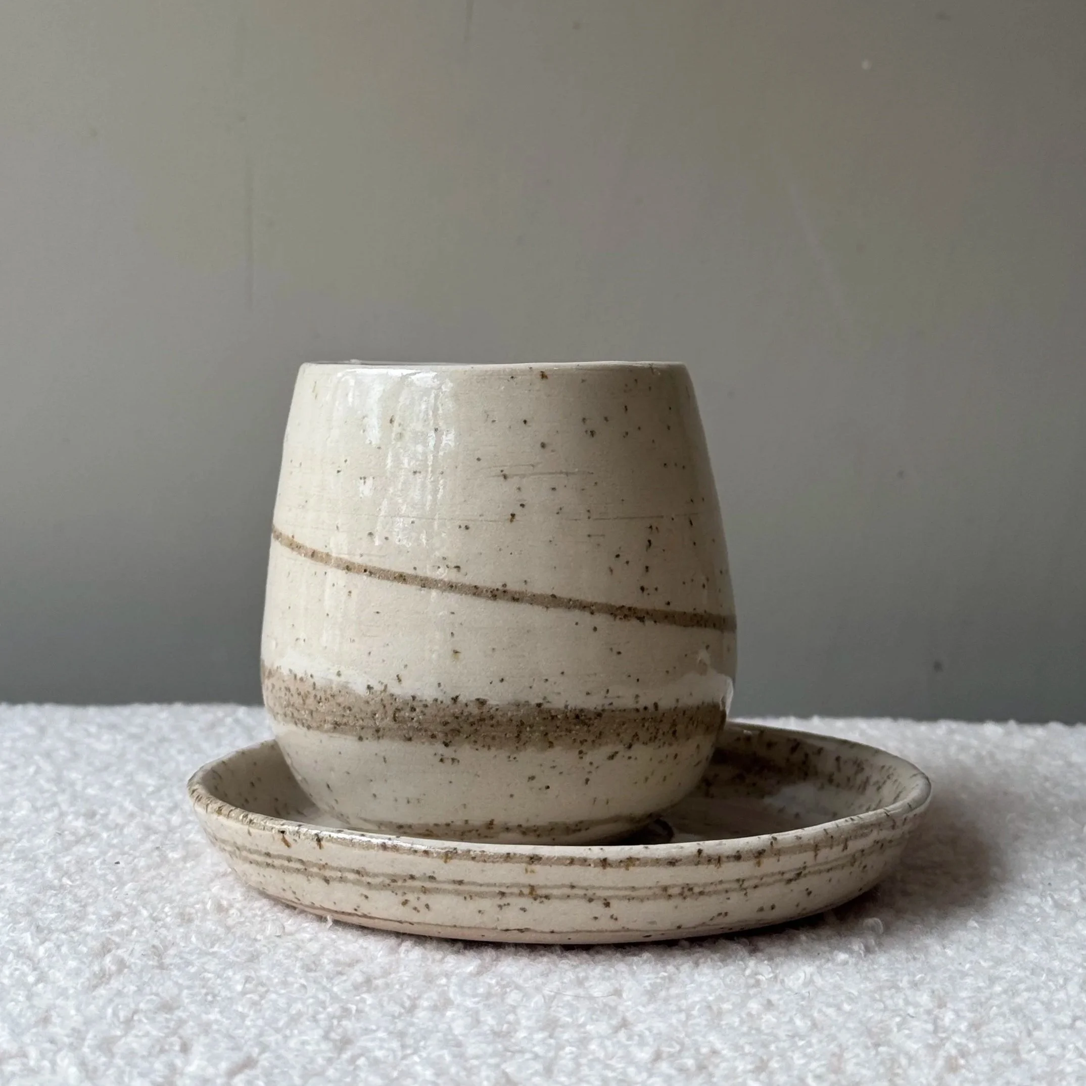 Sandstone  - Mug and Plate Set