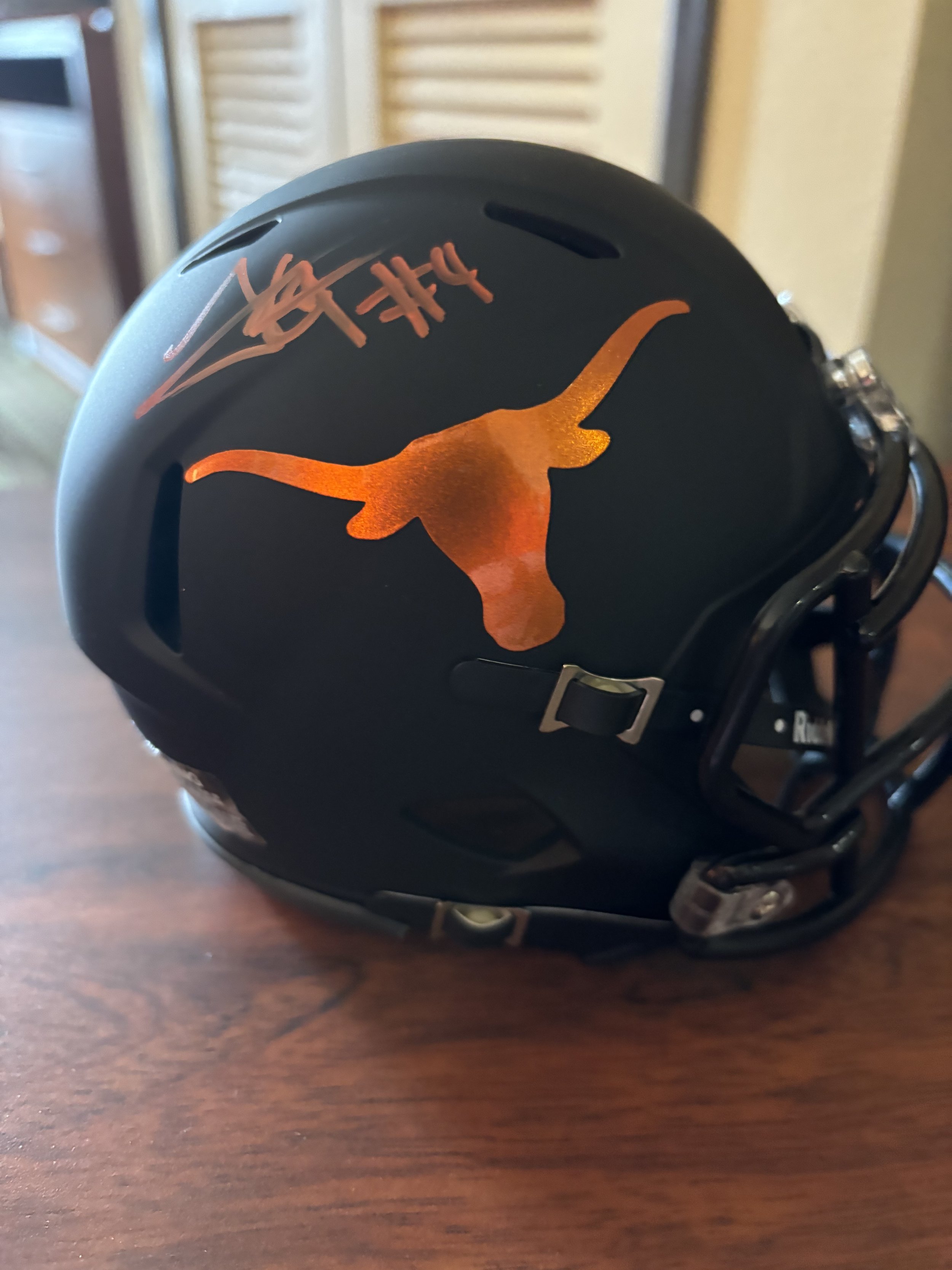 Jerrick Gibson Mini Helmet
