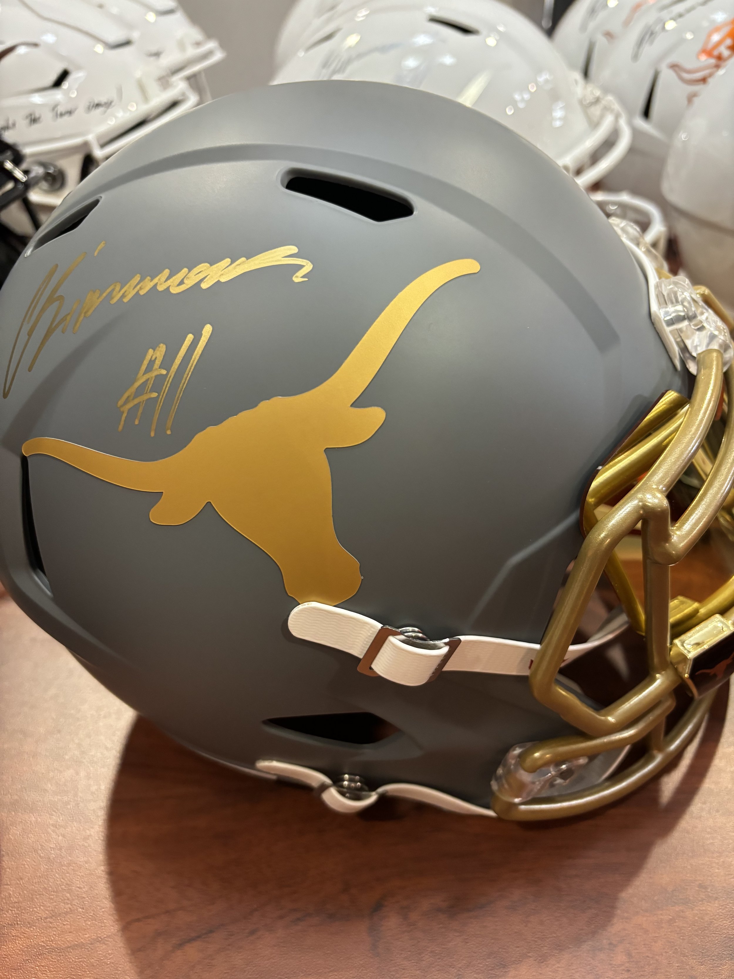 Colin Simmons Helmet