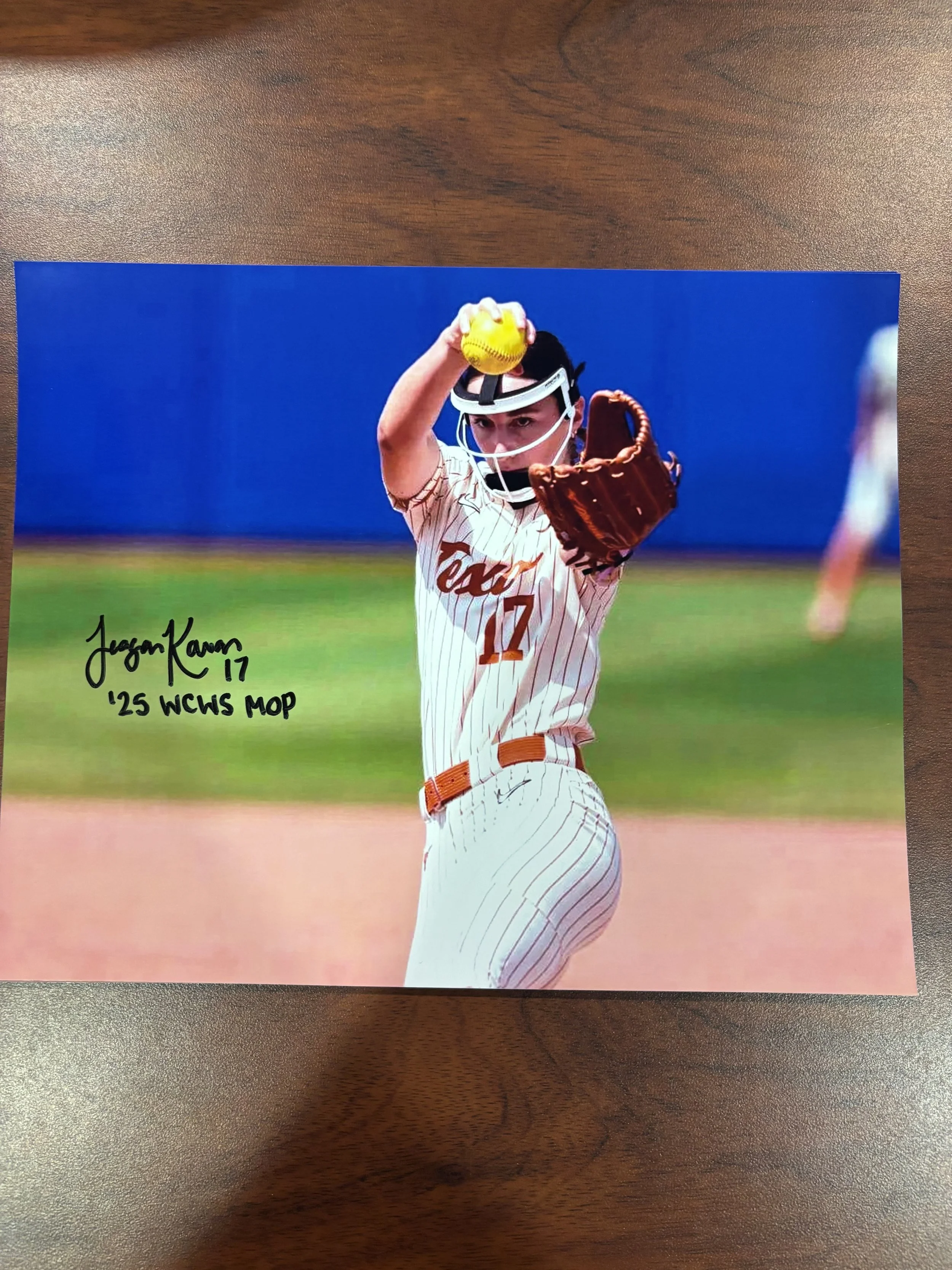 Teagan Kavan signed 8x10