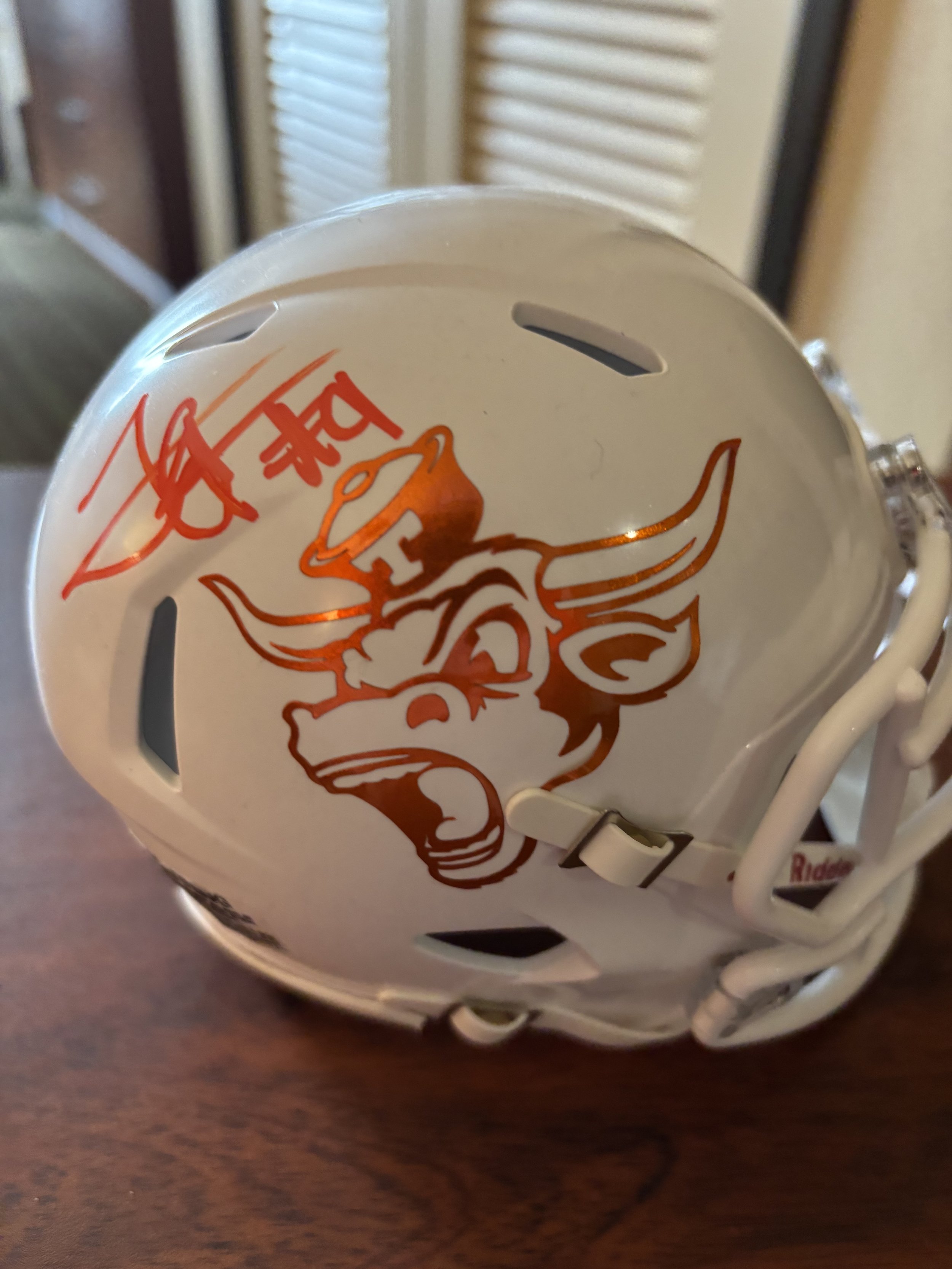 Jerrick Gibson Mini Helmet