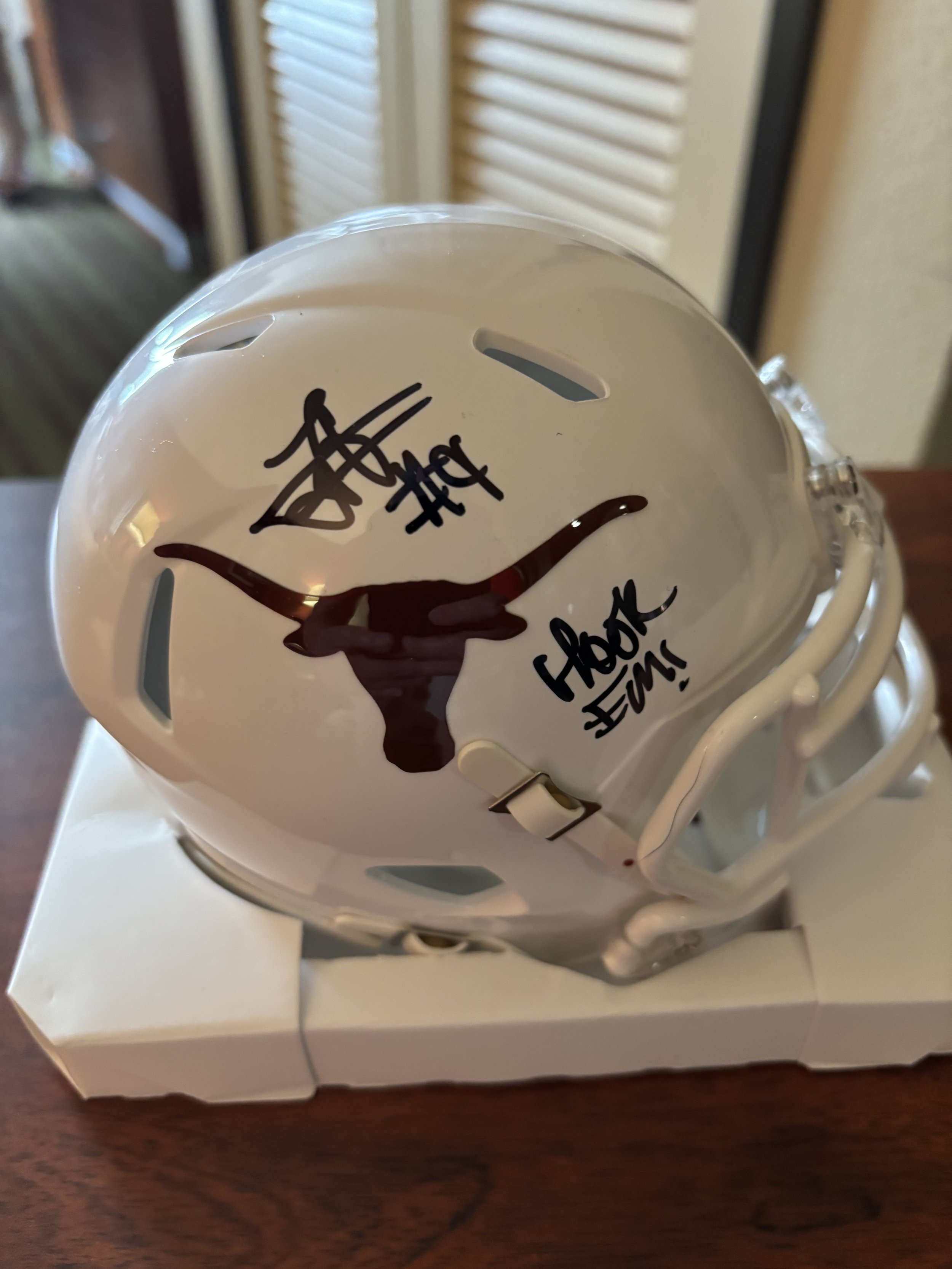 Jerrick Gibson Mini Helmet