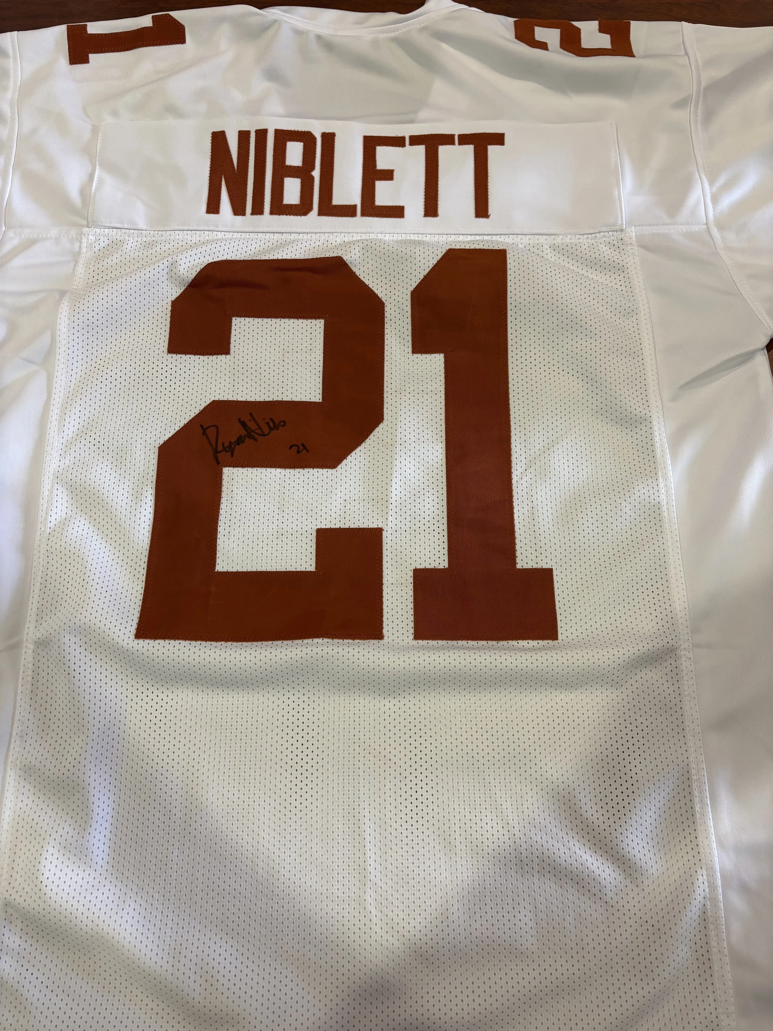 Ryan Niblett Icey White Jersey
