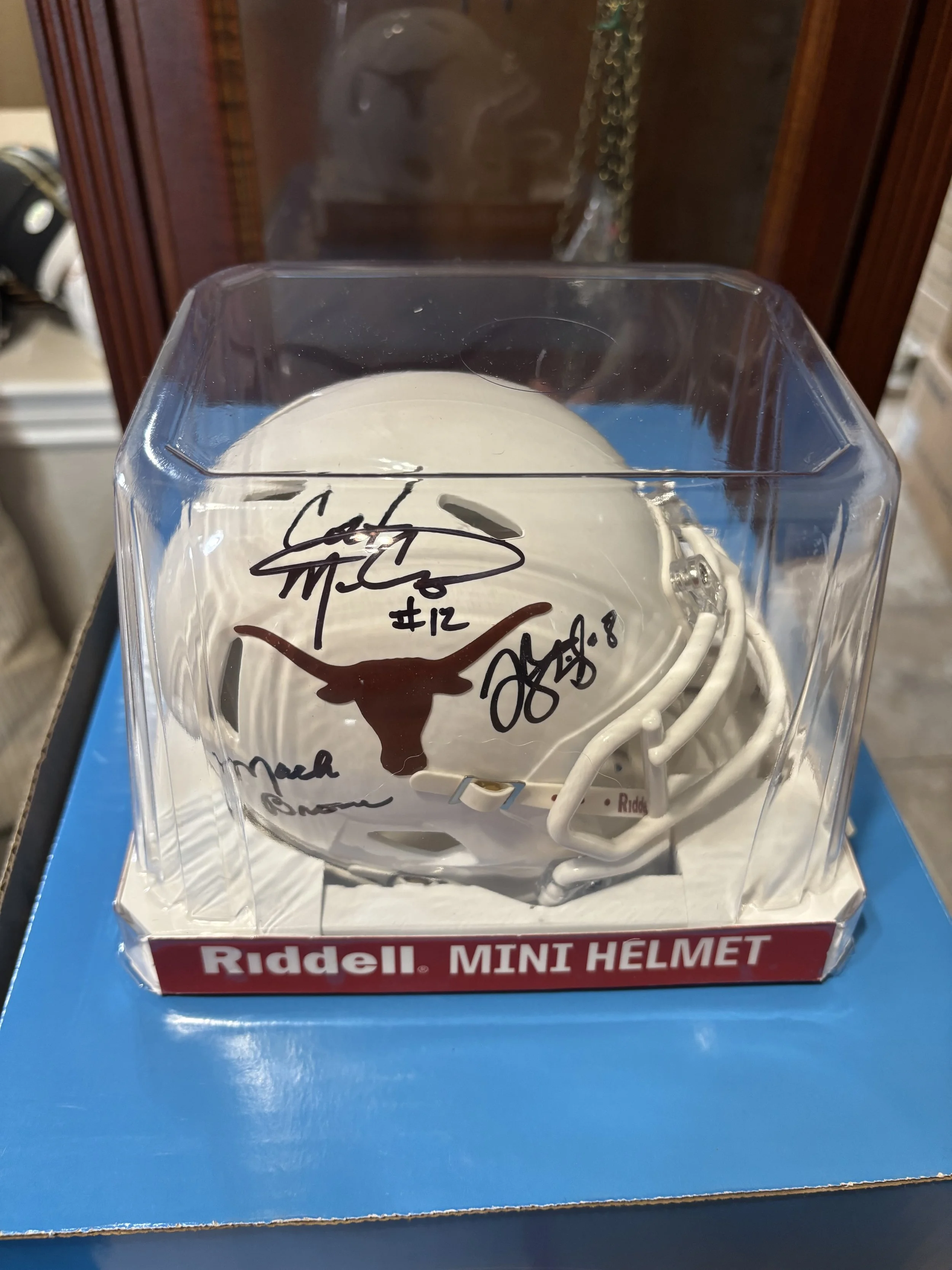 Colt/Shipley/Brown  signed Mini Helmet