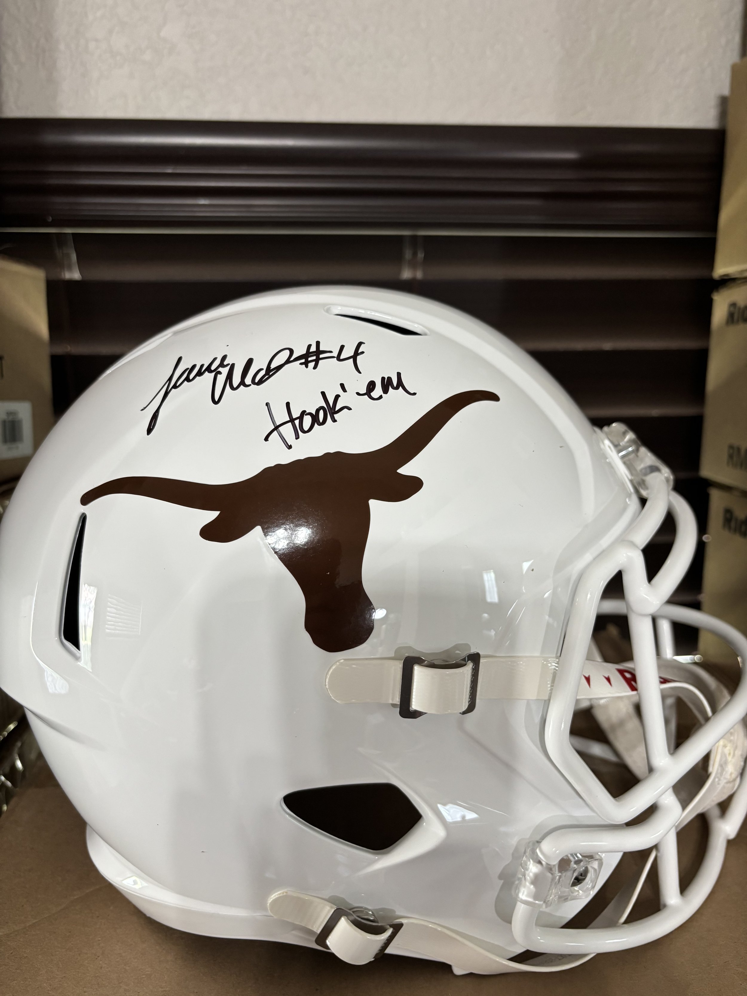 Jelani McDonald Full Size Helmet