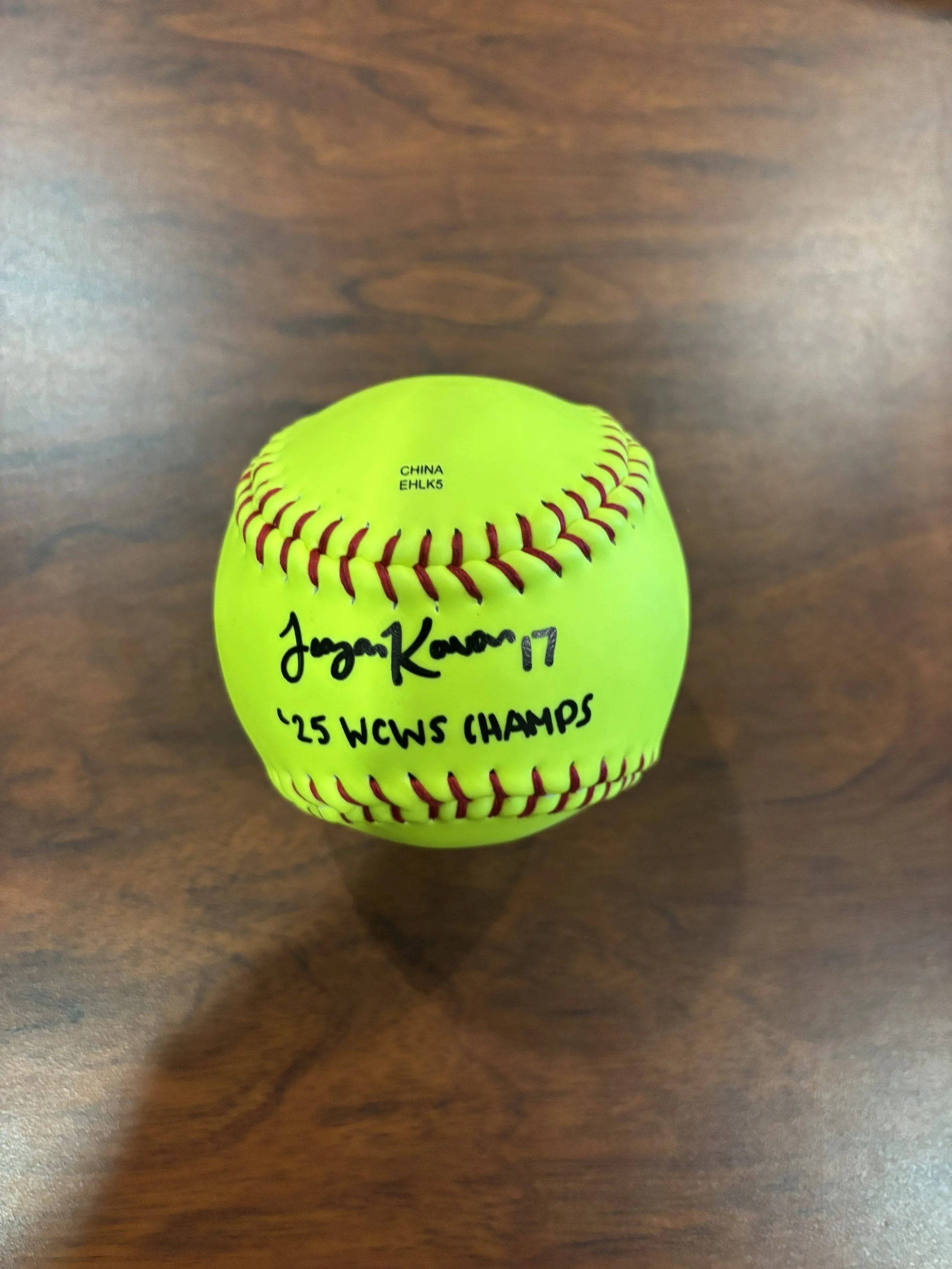 Teagan Kavan Champs Aoftball