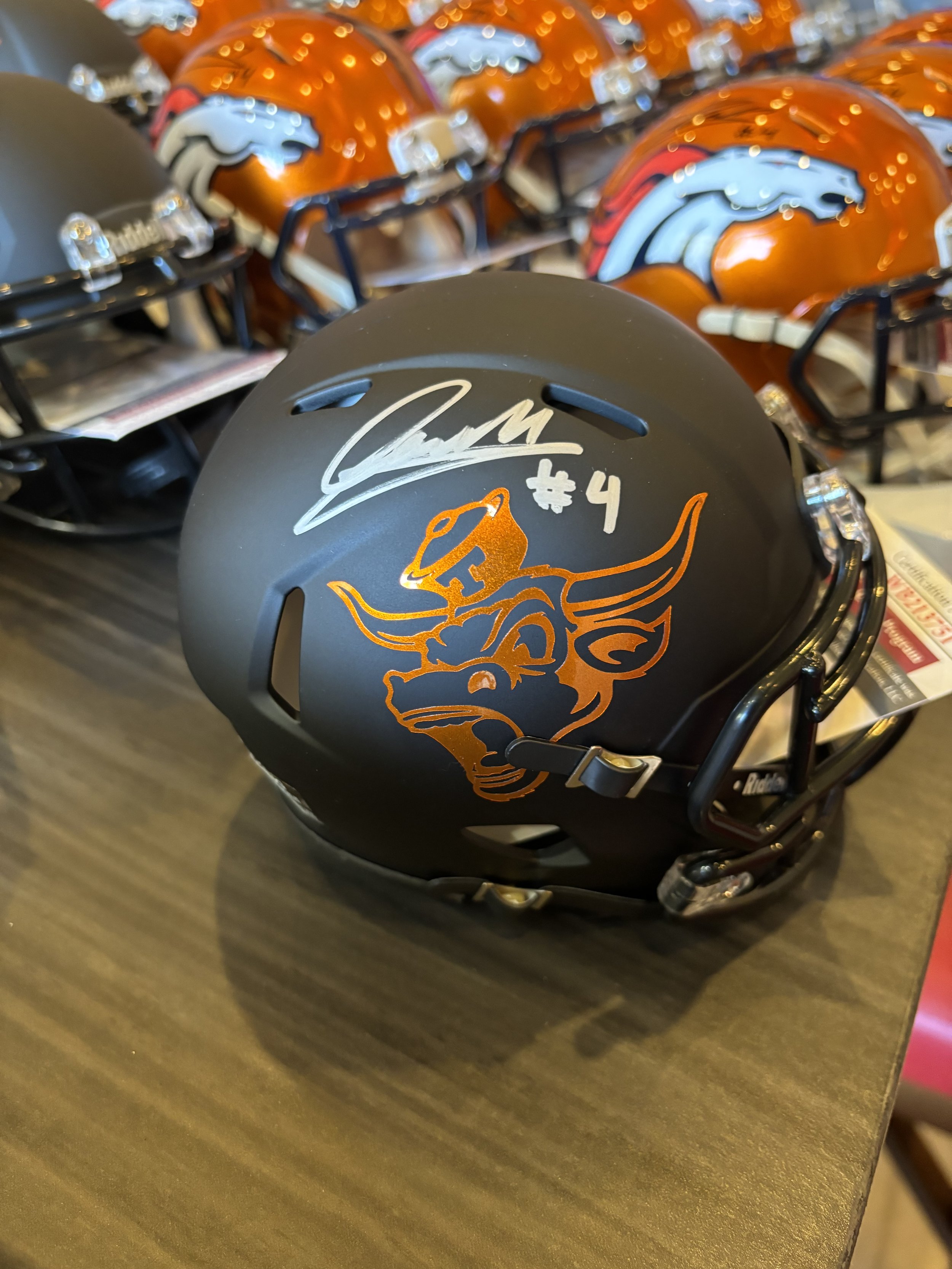 Andrew Mukuba Mini Helmet