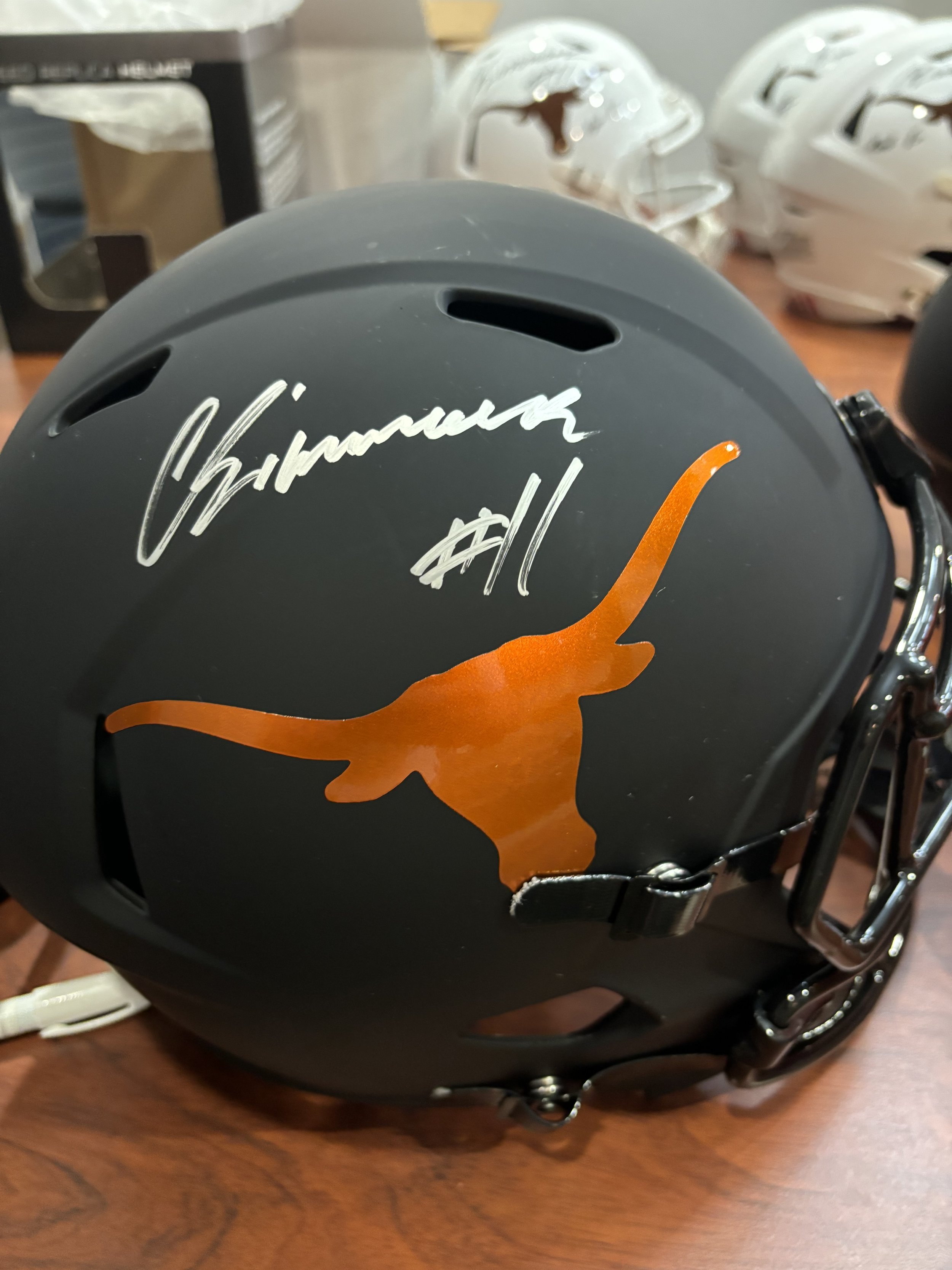 Colin Simmons Helmet