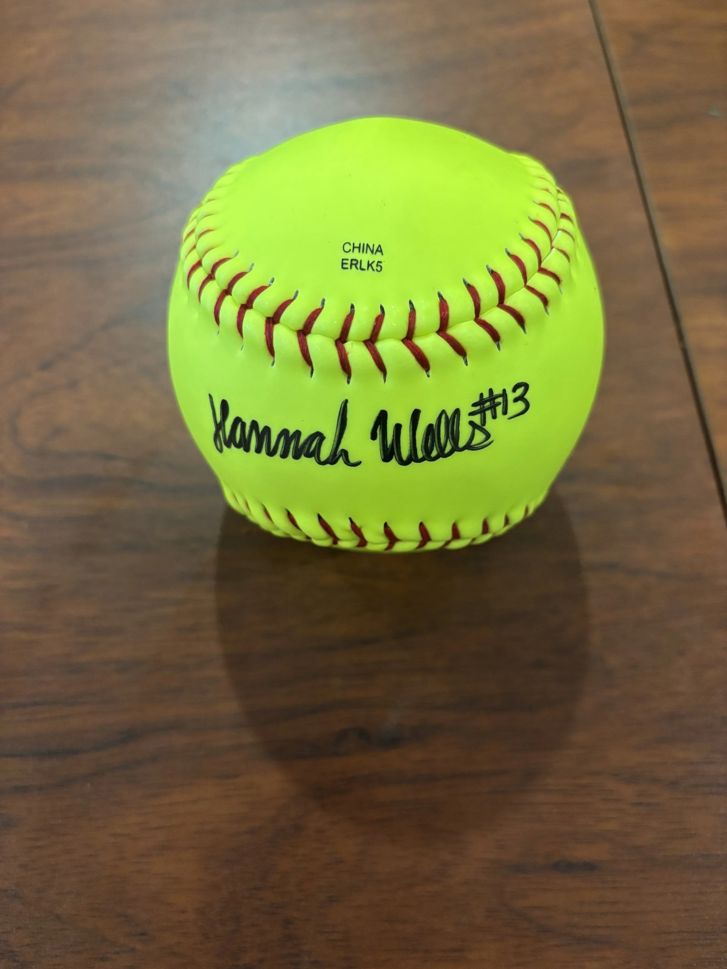 Hannah Wells Softball