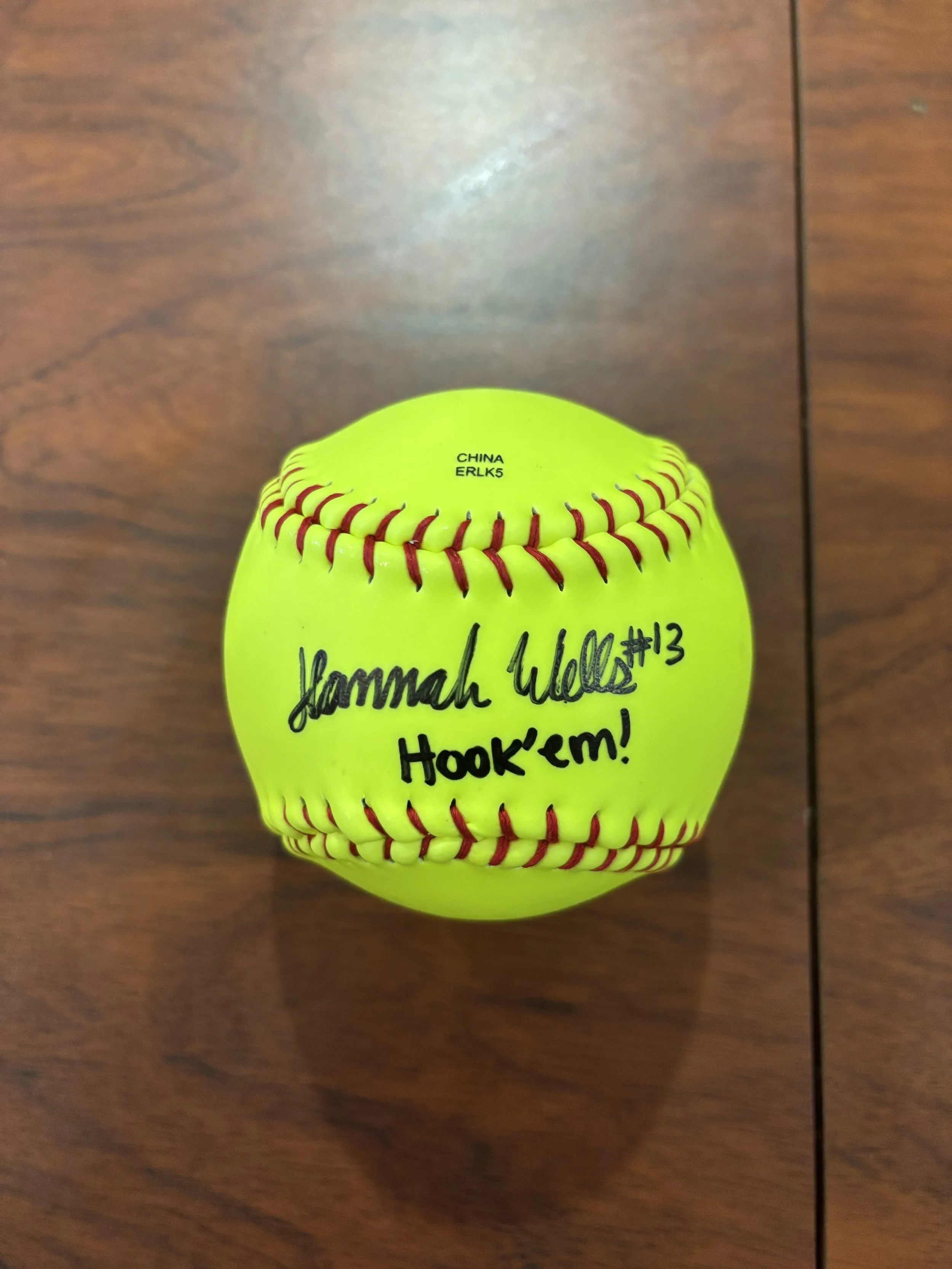Hannah Wells Softball