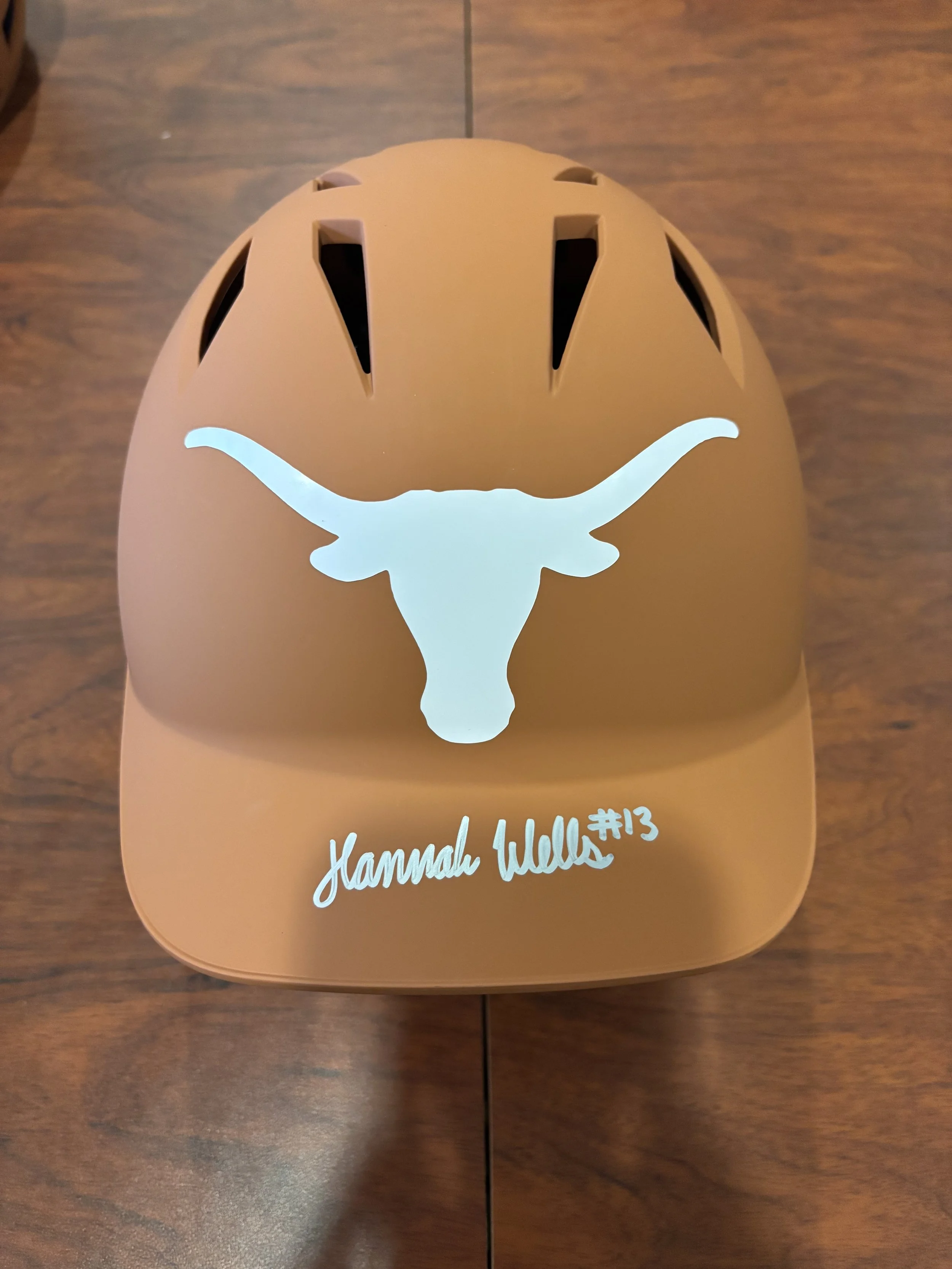 Hannah Wells Softball Helmet