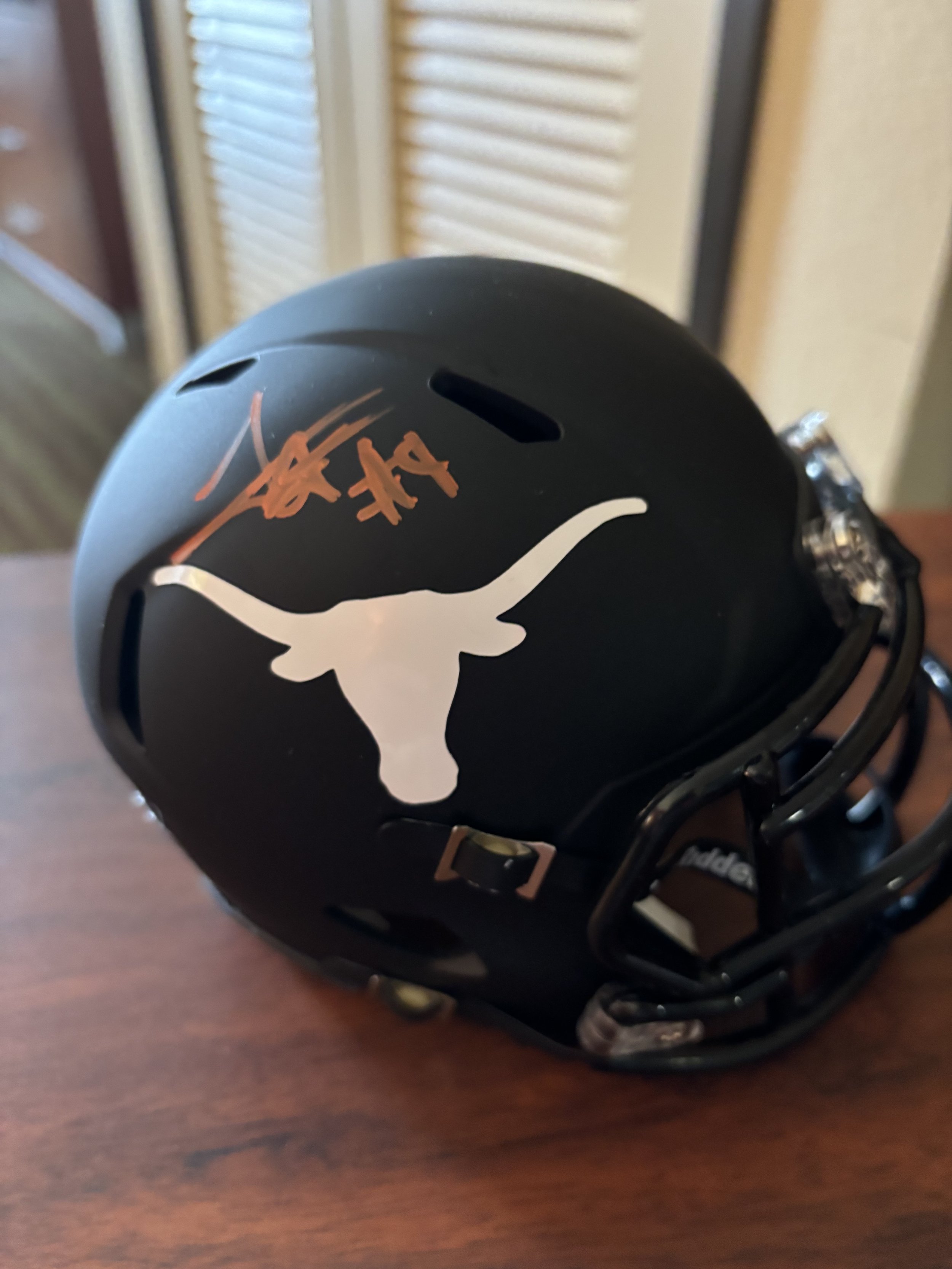 Jerrick Gibson Mini Helmet