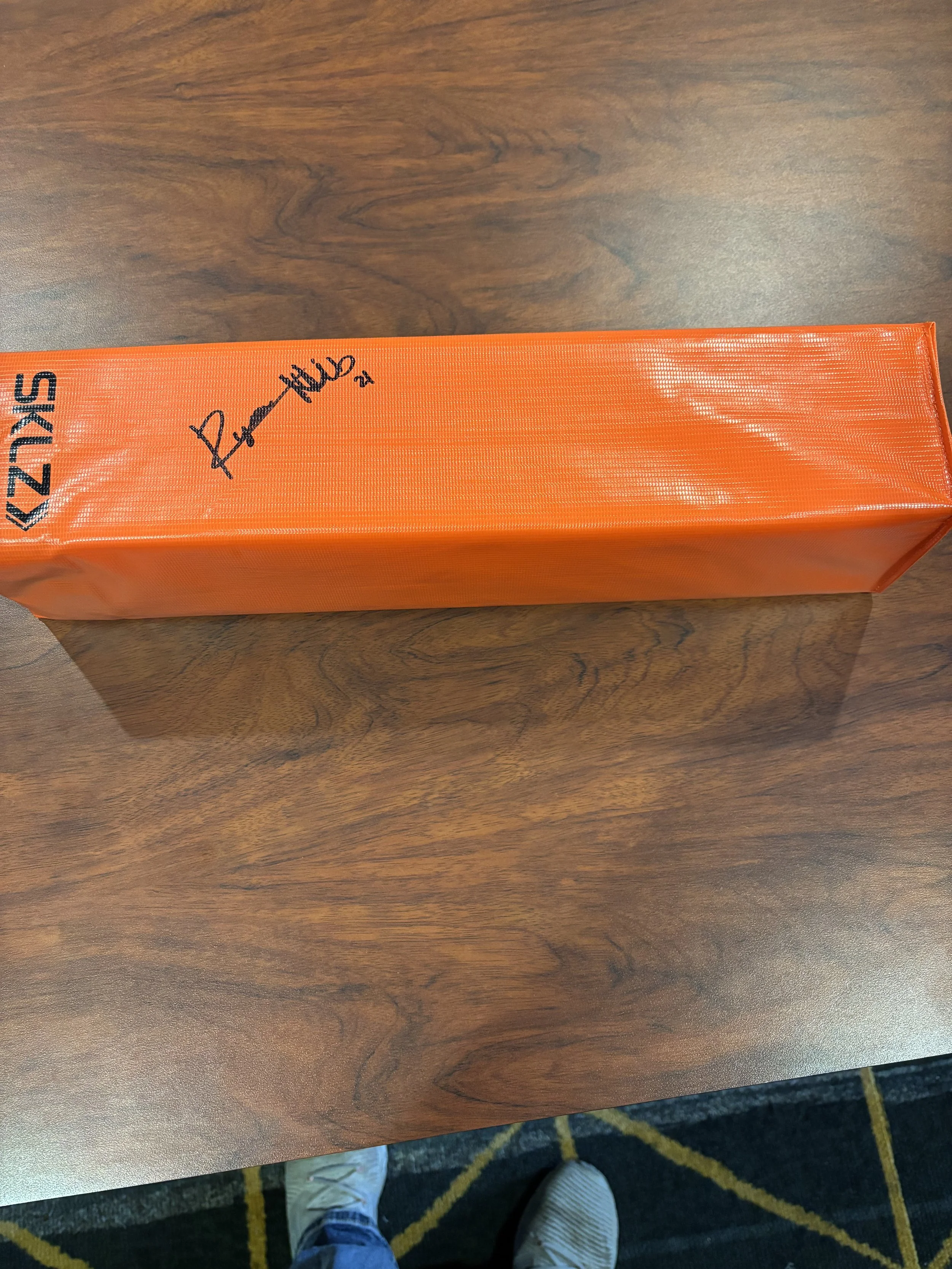 Ryan Niblett Signed Pylon