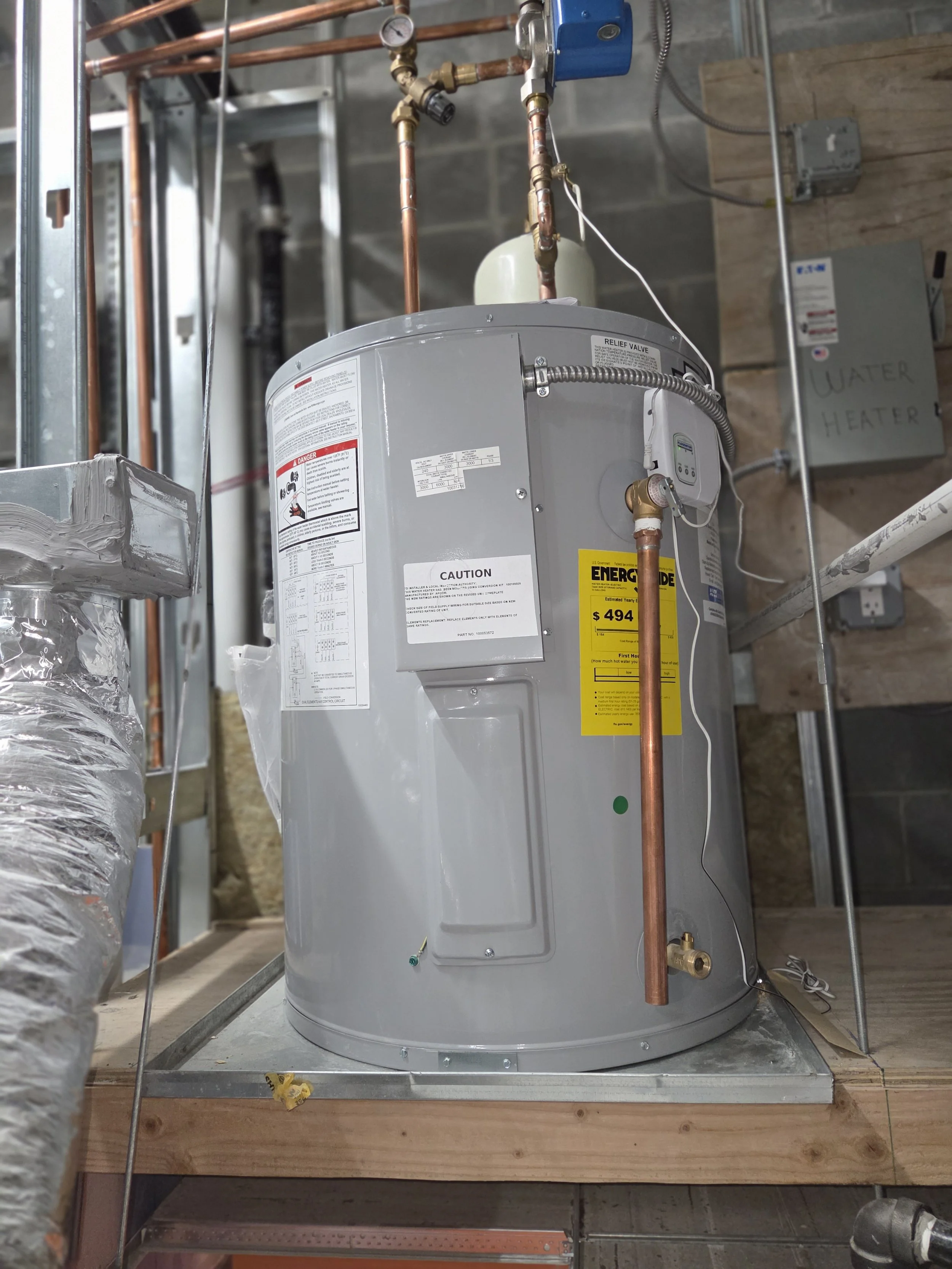 AO Smith electric water heater installation in Queens and Brooklyn
