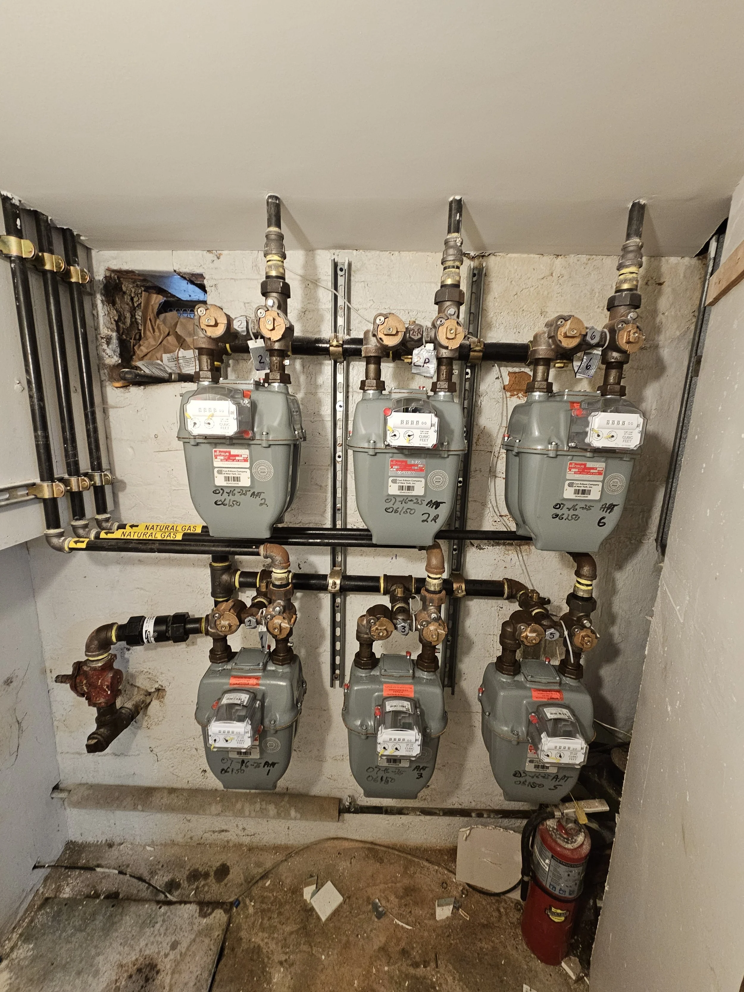 Local Law 152 Inspections, Gas Meter Room