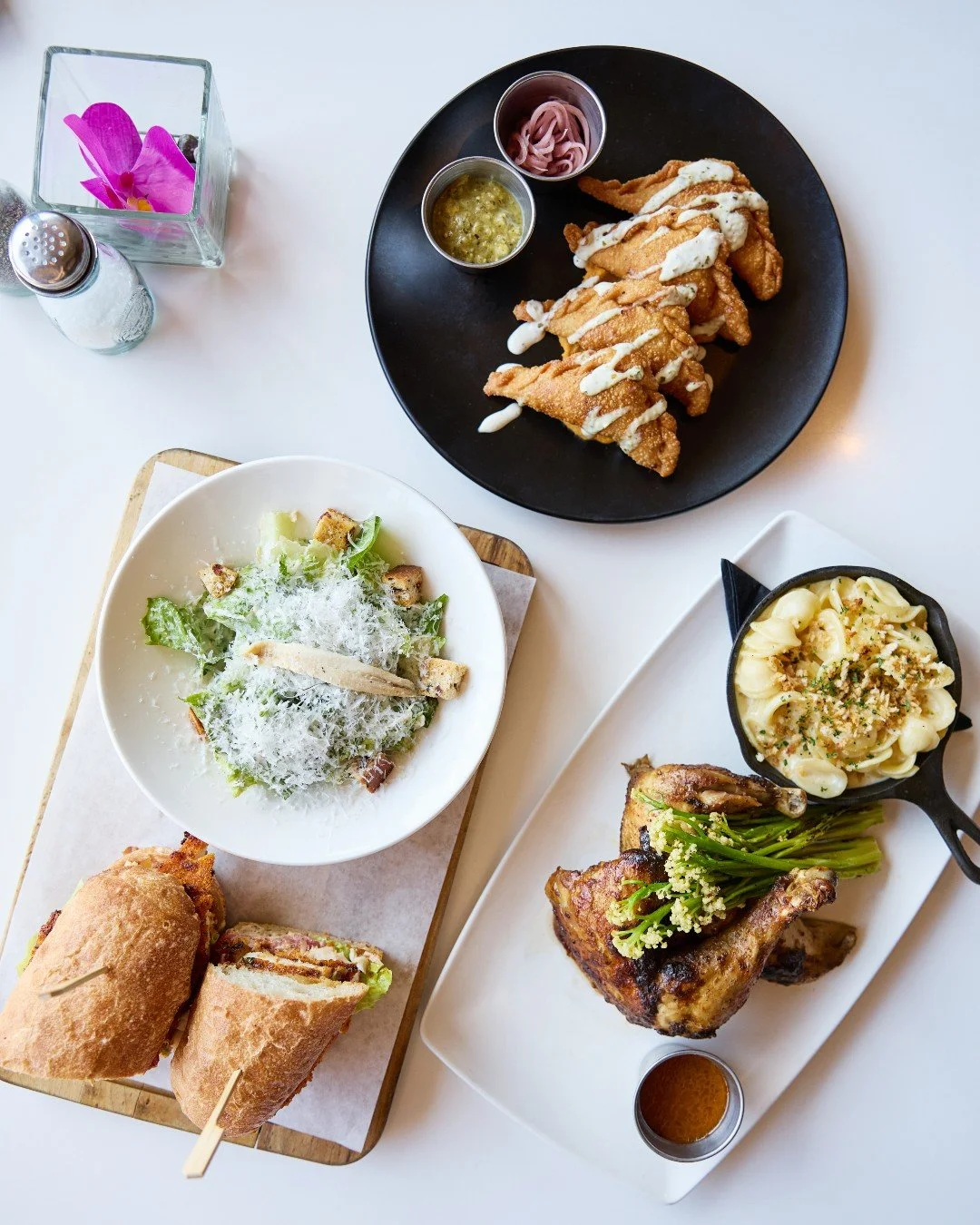 Spring is served. Taste the season with our fresh, flavorful menu items at FireLake..