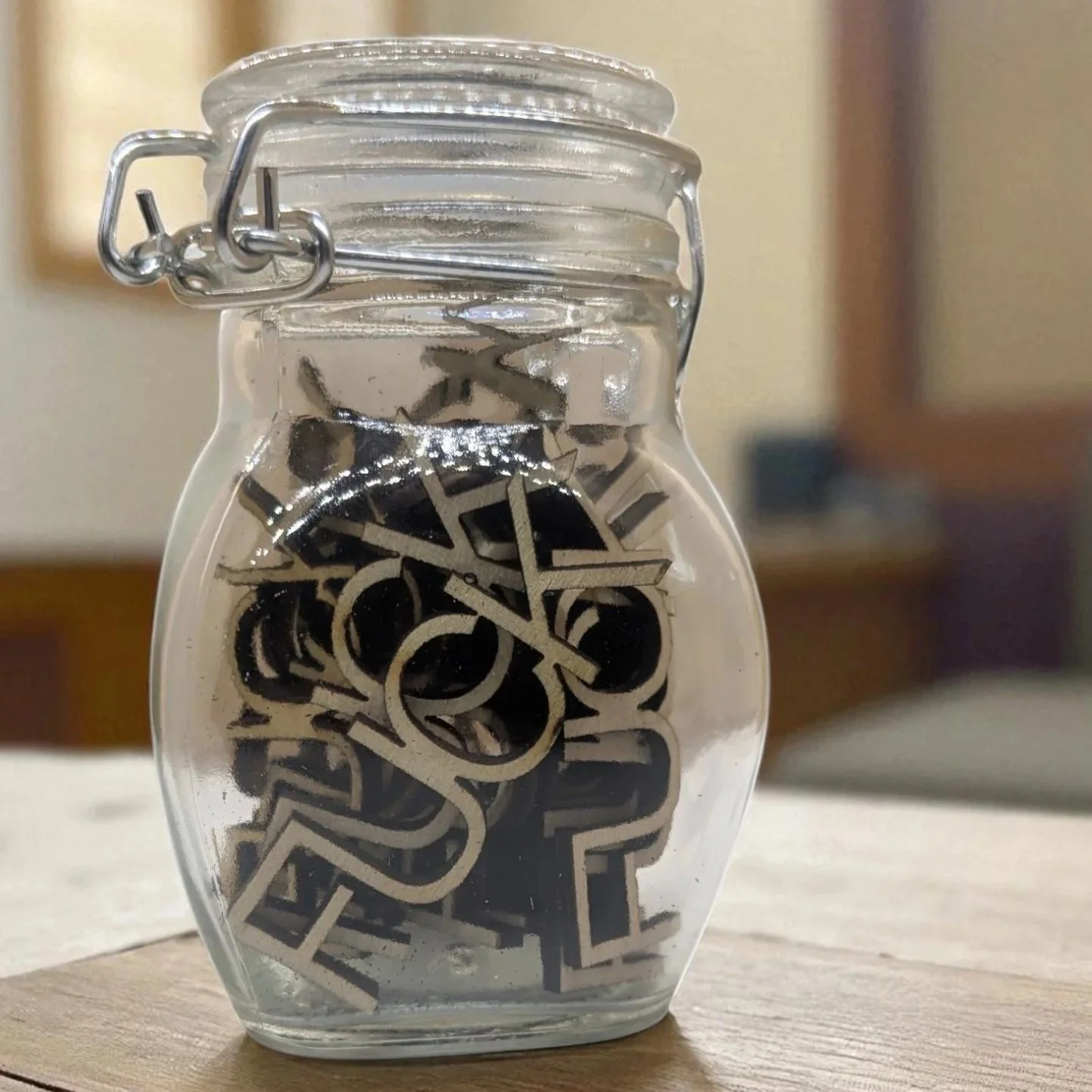 funny gift, jar of fucks