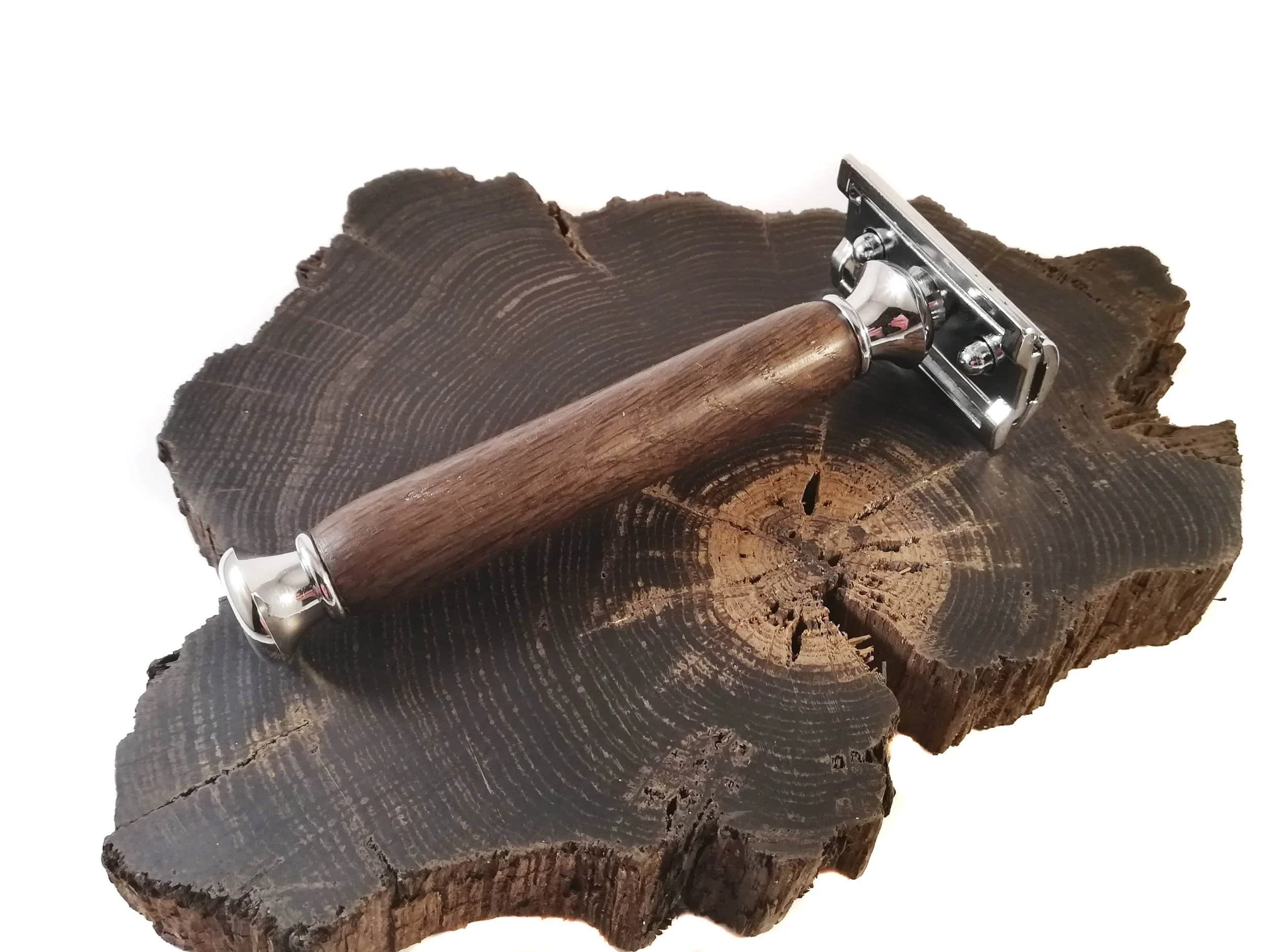 bog oak safety razor