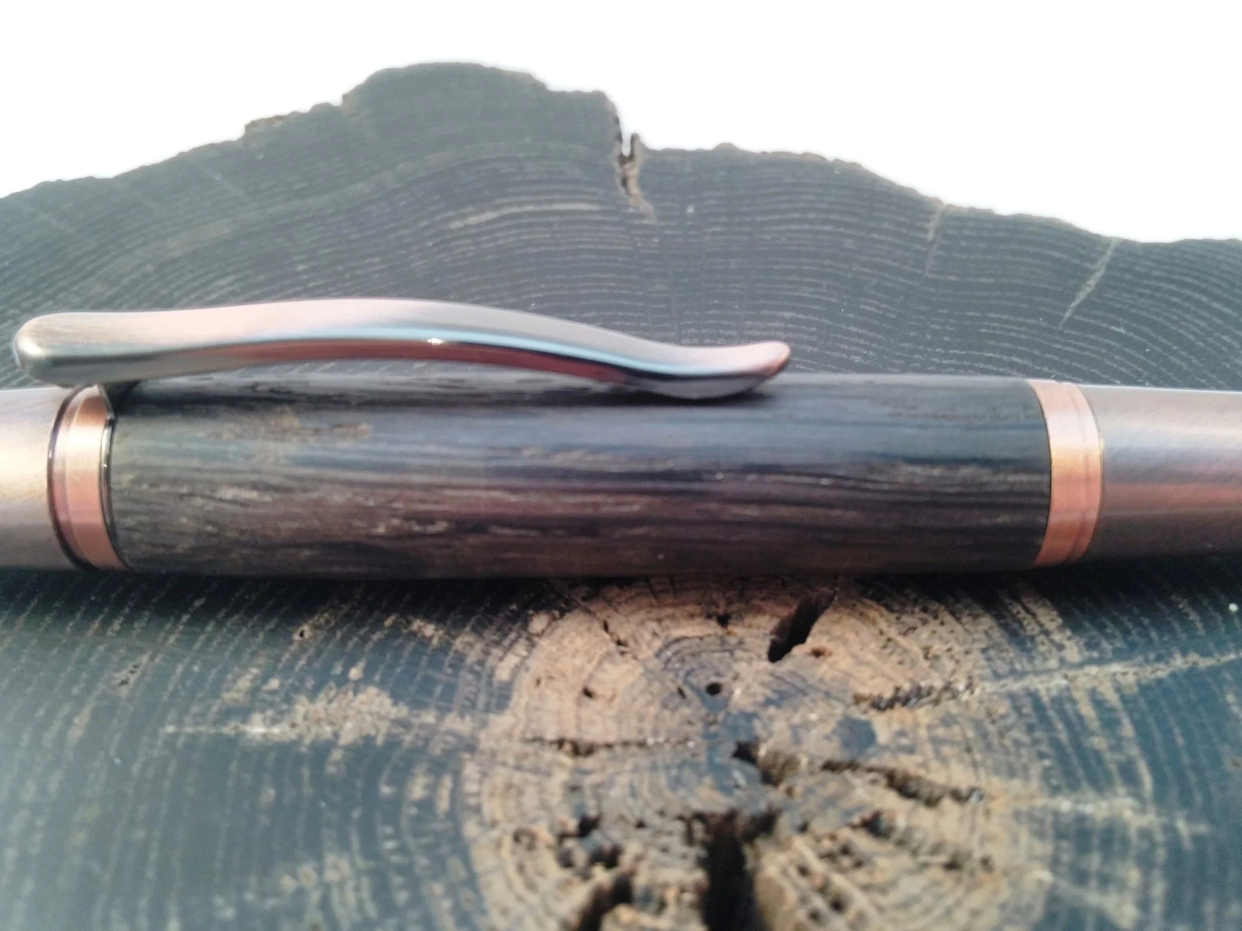 Irish bog oak ballpoint pen