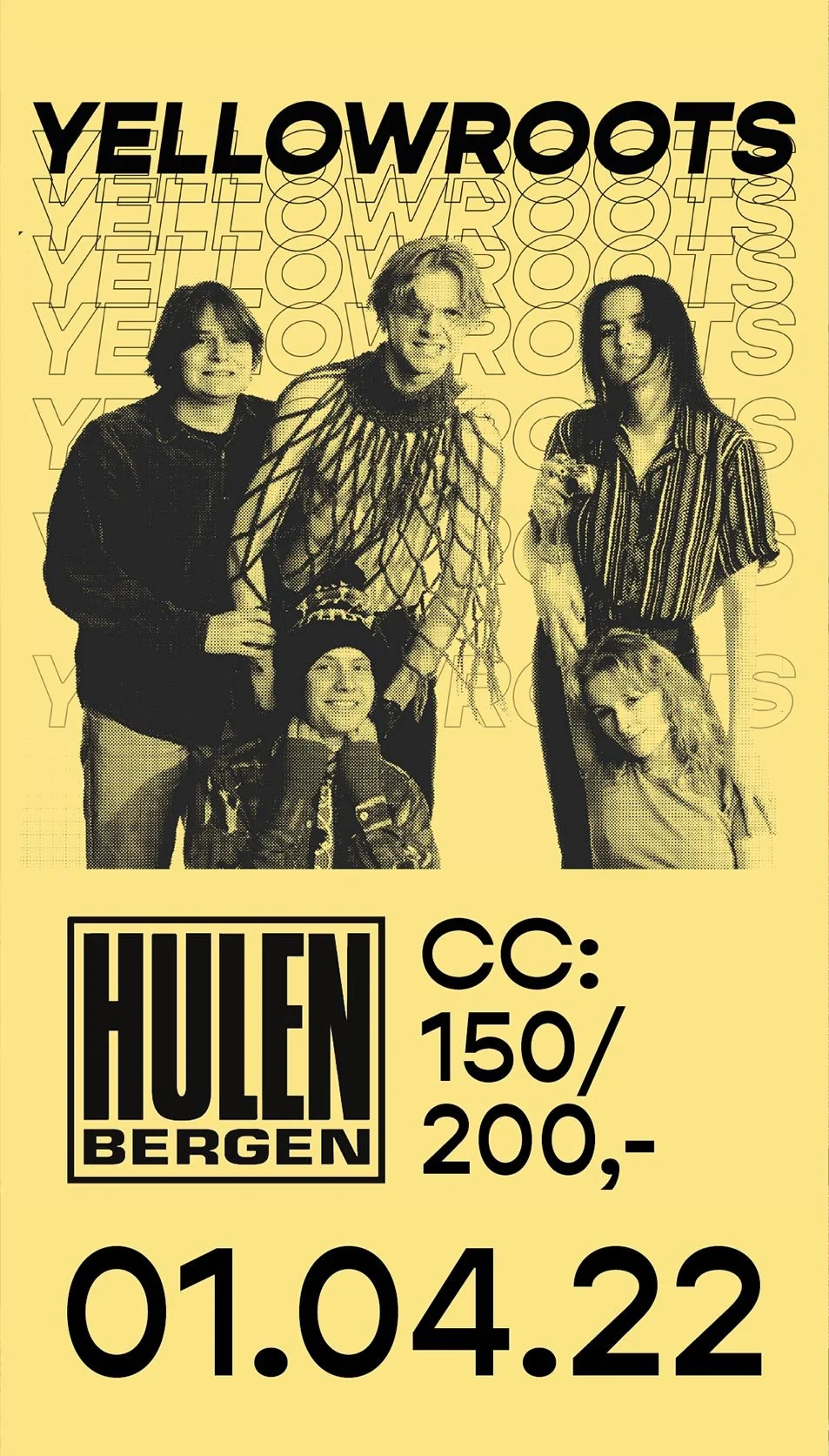 Cool alternative graphic design instagram story yellow