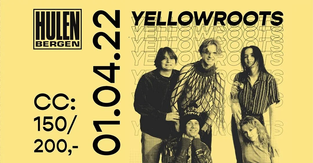 Cool alternative graphic design facebook event header yellow