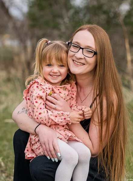 Mom & child Mother's Day photo