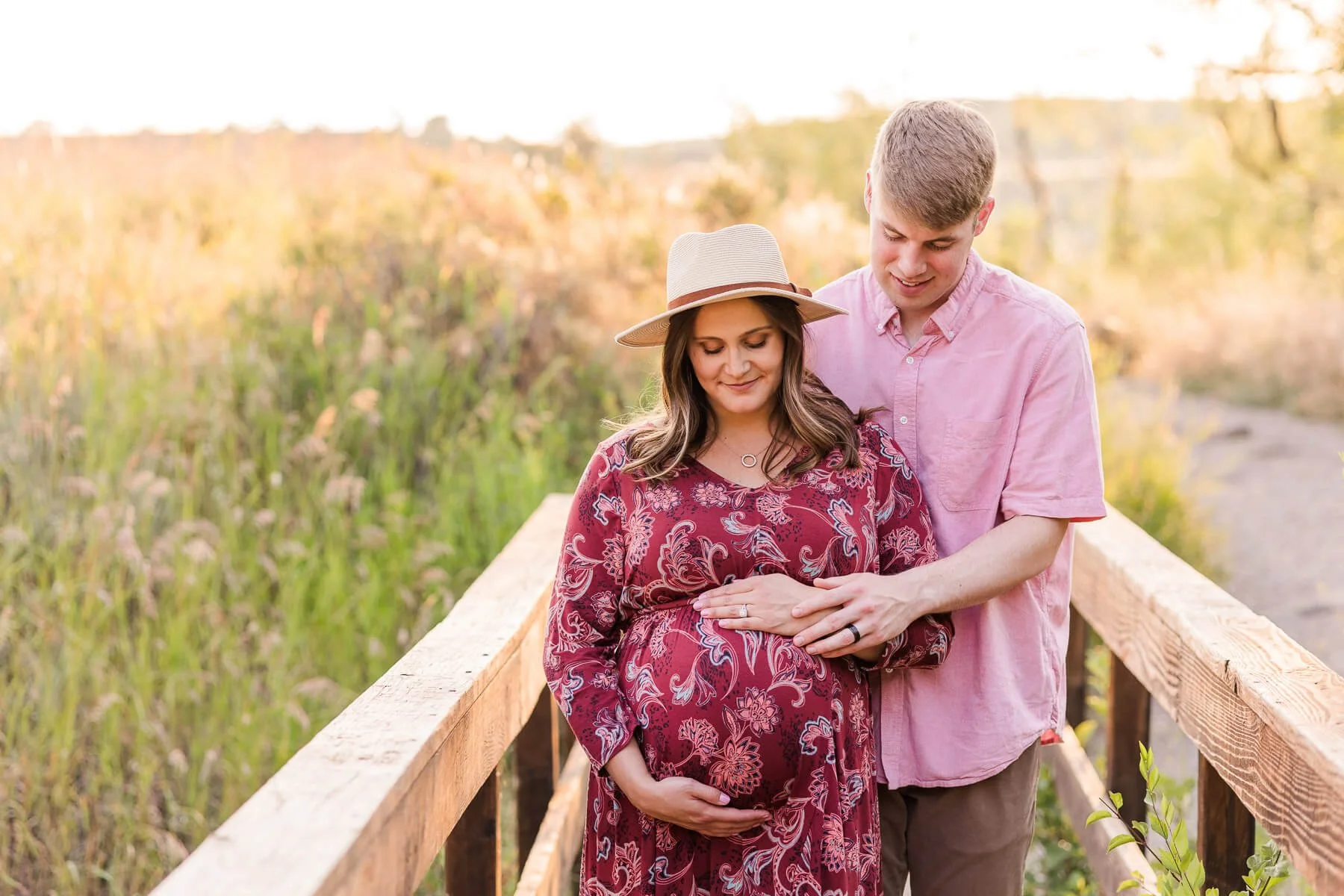 Maternity photo session at Giant Springs State Park