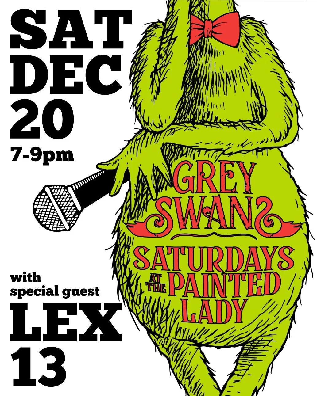 Grey Swans with LEX 13