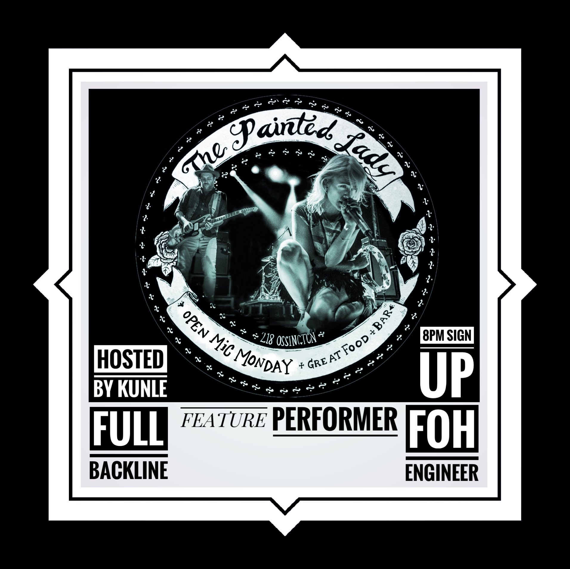 Open Mic Mondays w/Kunle 