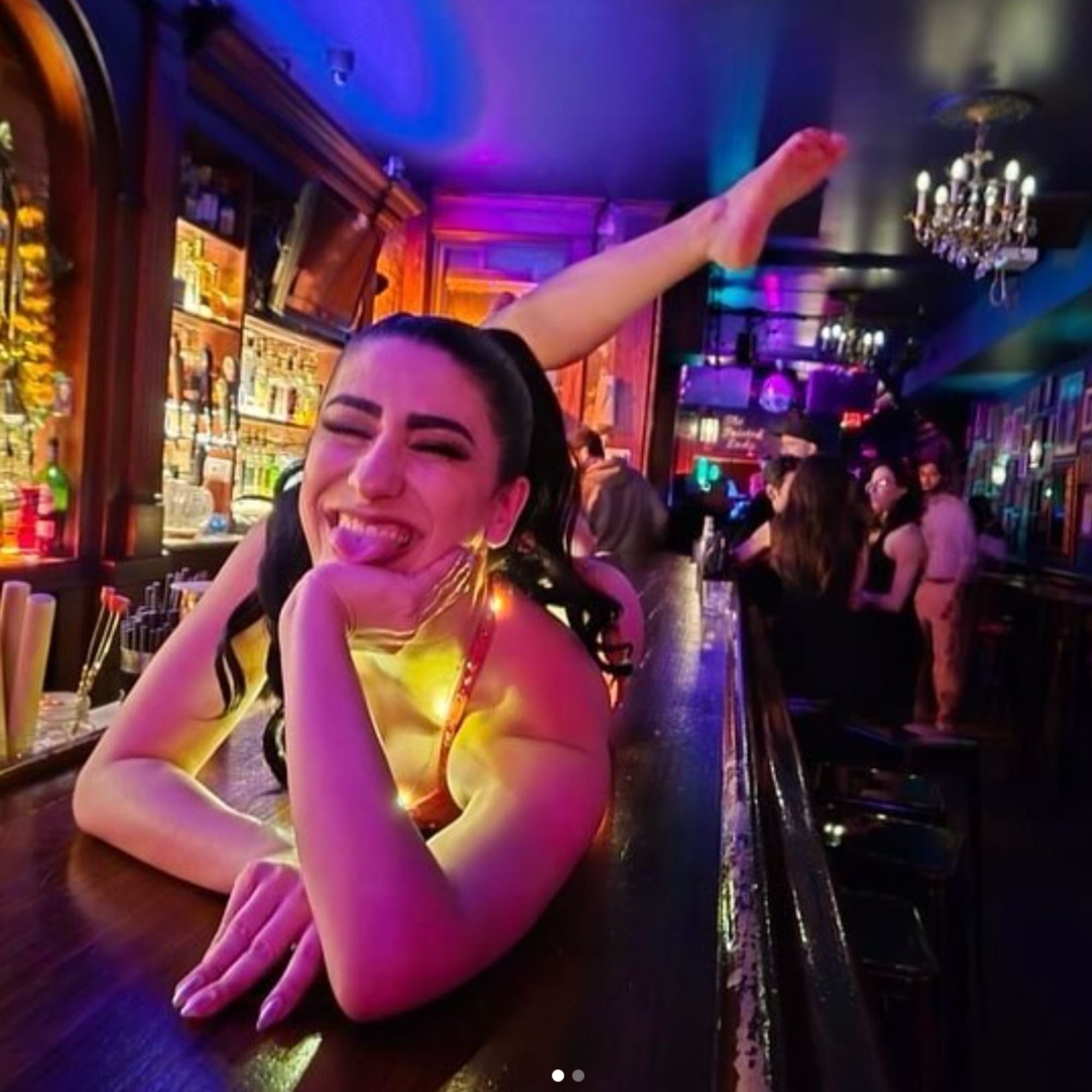 A PAINTED LADY SATURDAY NIGHT 