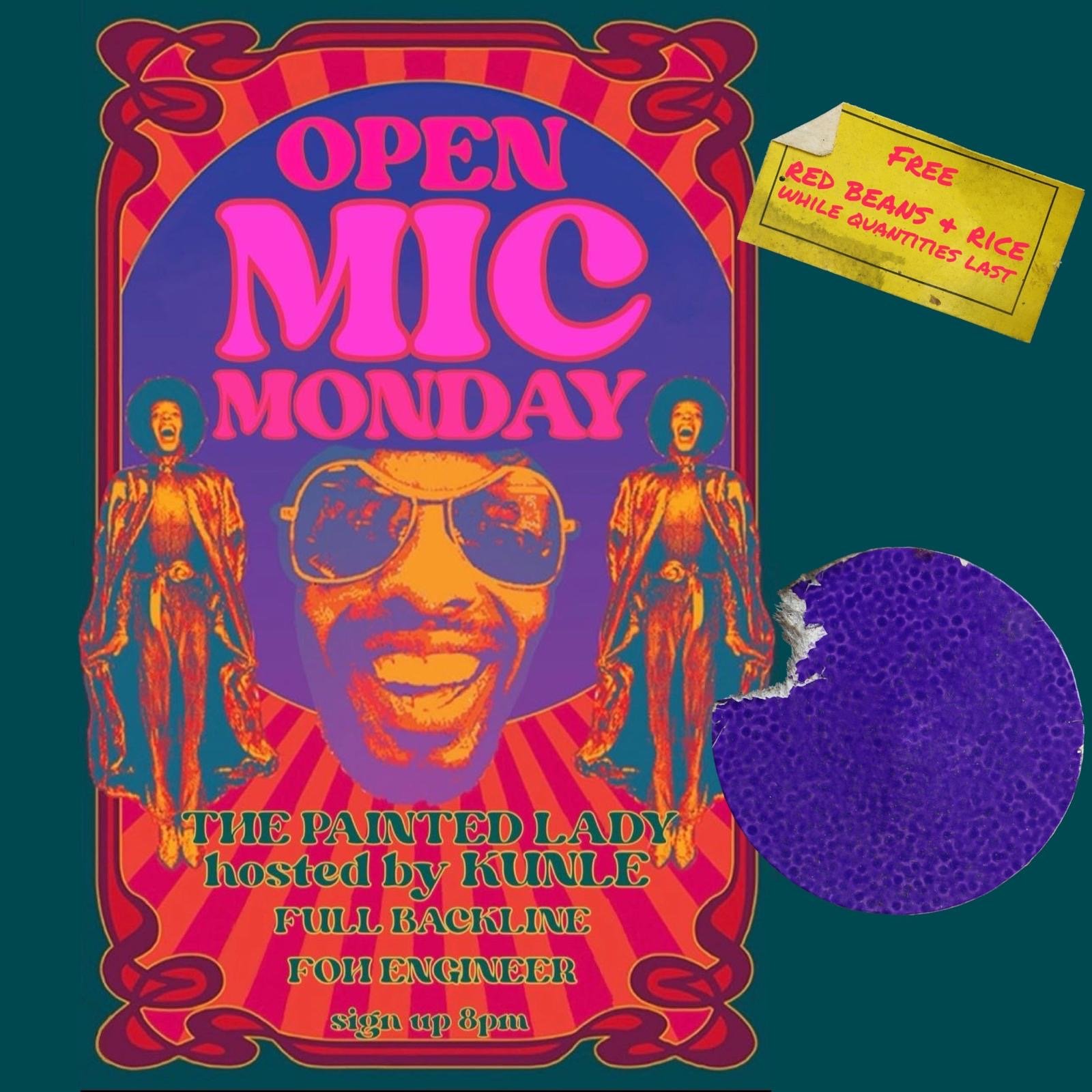 Open Mic Mondays w/Kunle 