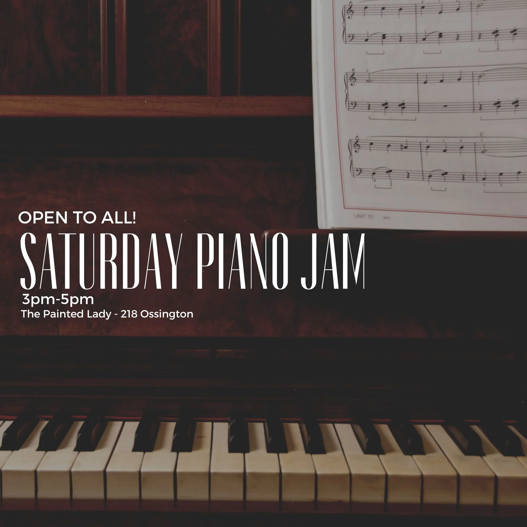 Saturday Piano Jam