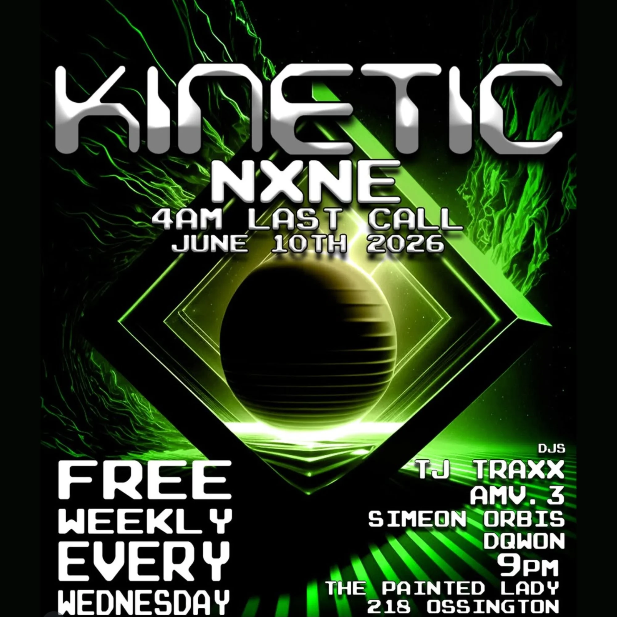 Kinetic X NXNE: 8pm Til Late * 4AM LAST CALL