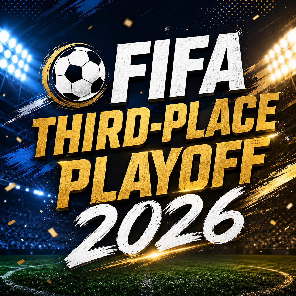 ⚽ FIFA Third-Place Playoff • 5PM