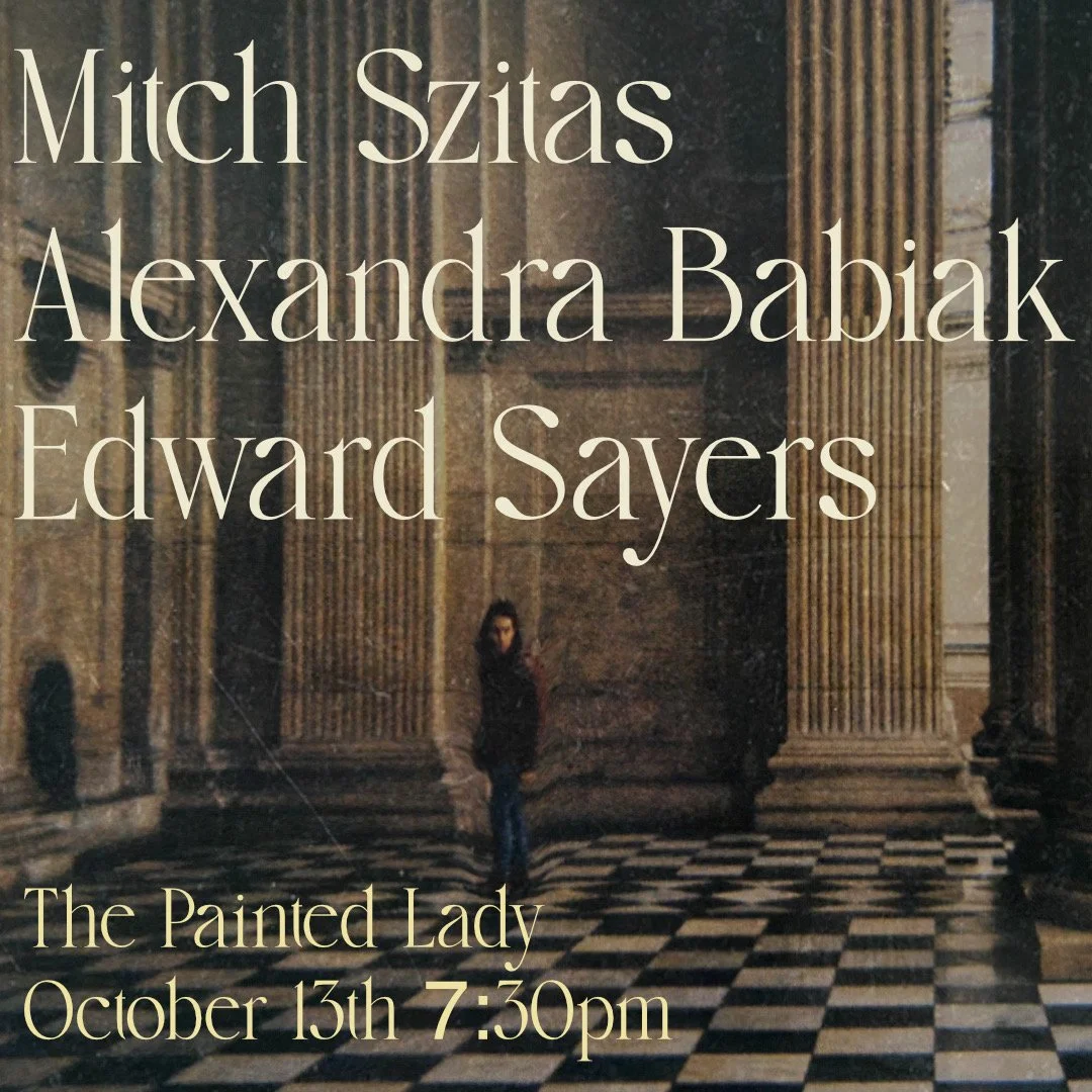An Evening of Songs & Stories with Mitch Szitas, Alexandra Babiak & Edward Sayers