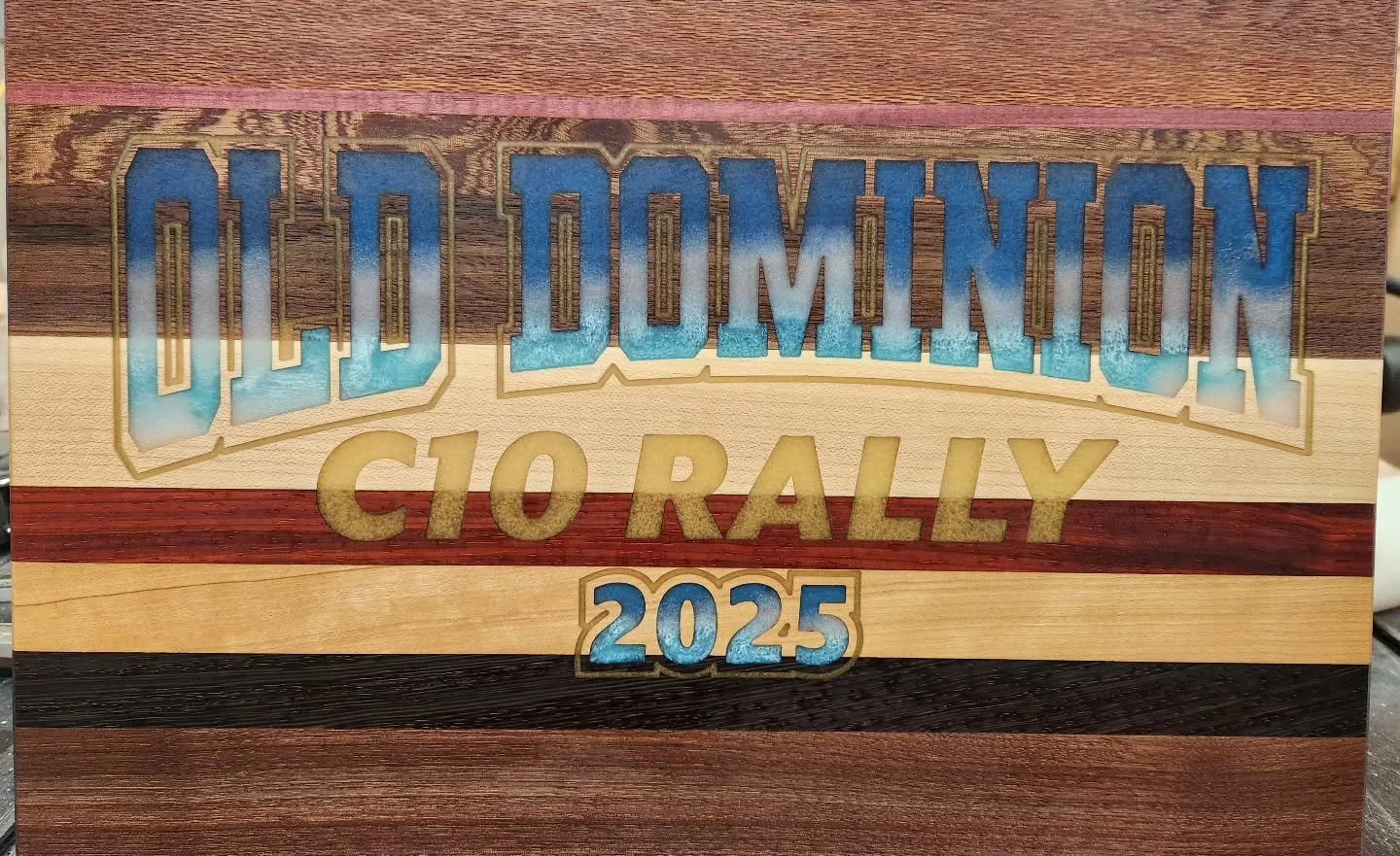 My donation for raffle at the Old Dominion C10 Rally on 11/15/2025. Swing by and grab a ticket if you want a chance to win this.  #plaque #olddominionc10rally